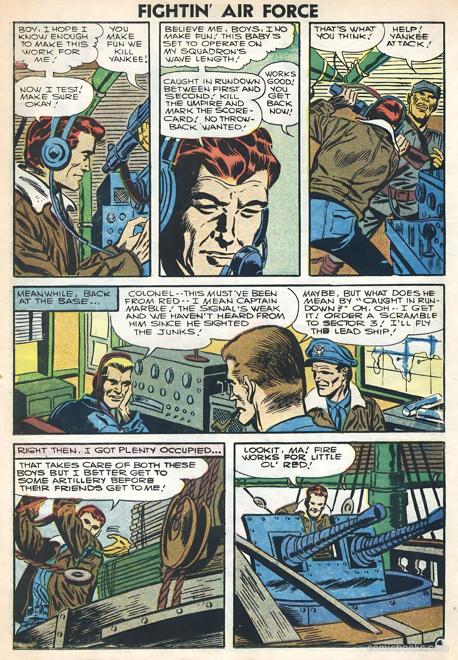 Fightin' Air Force #6 — page 11 of 36