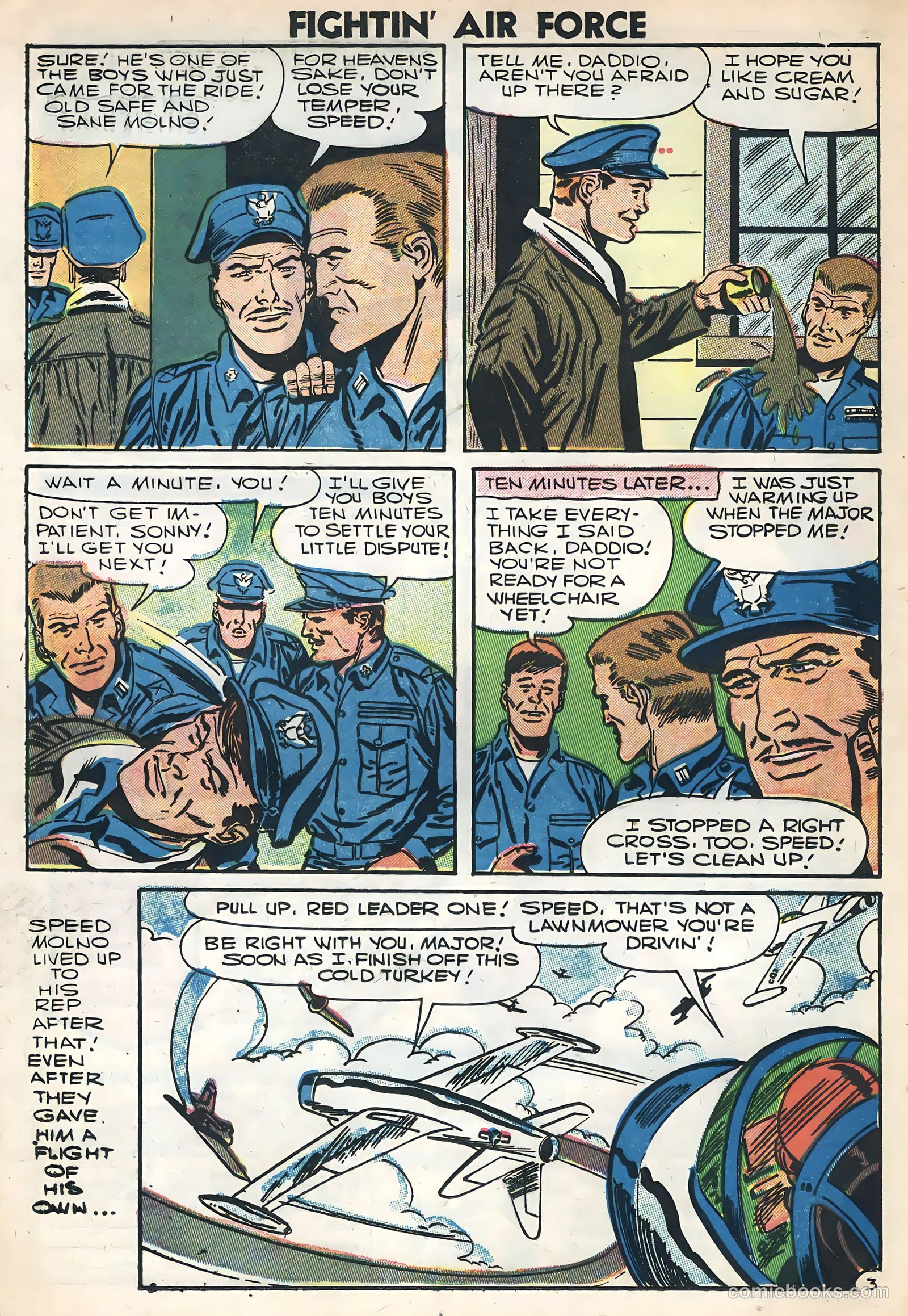 Fightin' Air Force #6 — page 16 of 36