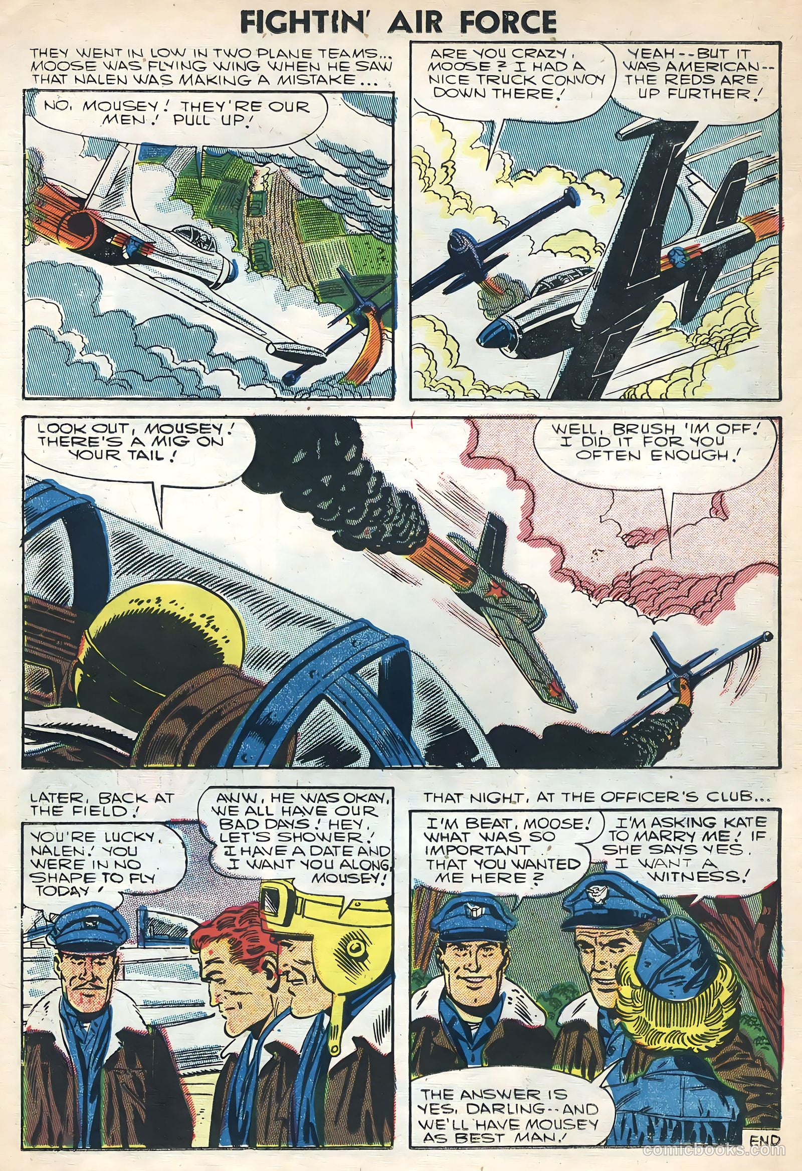 Fightin' Air Force #6 — page 26 of 36
