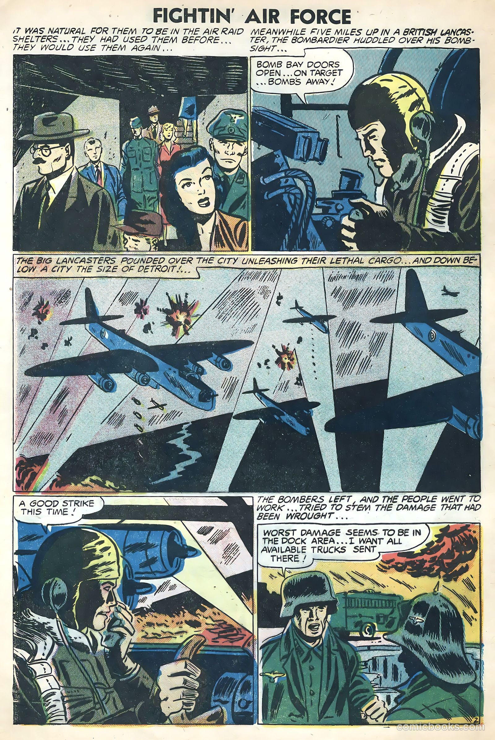 Fightin' Air Force #6 — page 28 of 36