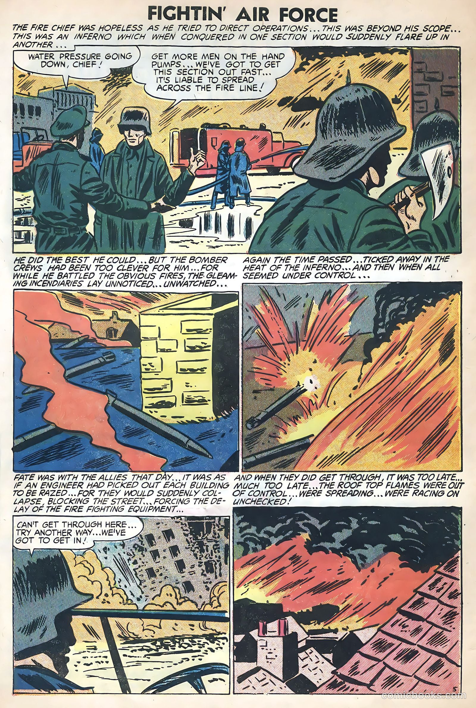 Fightin' Air Force #6 — page 32 of 36