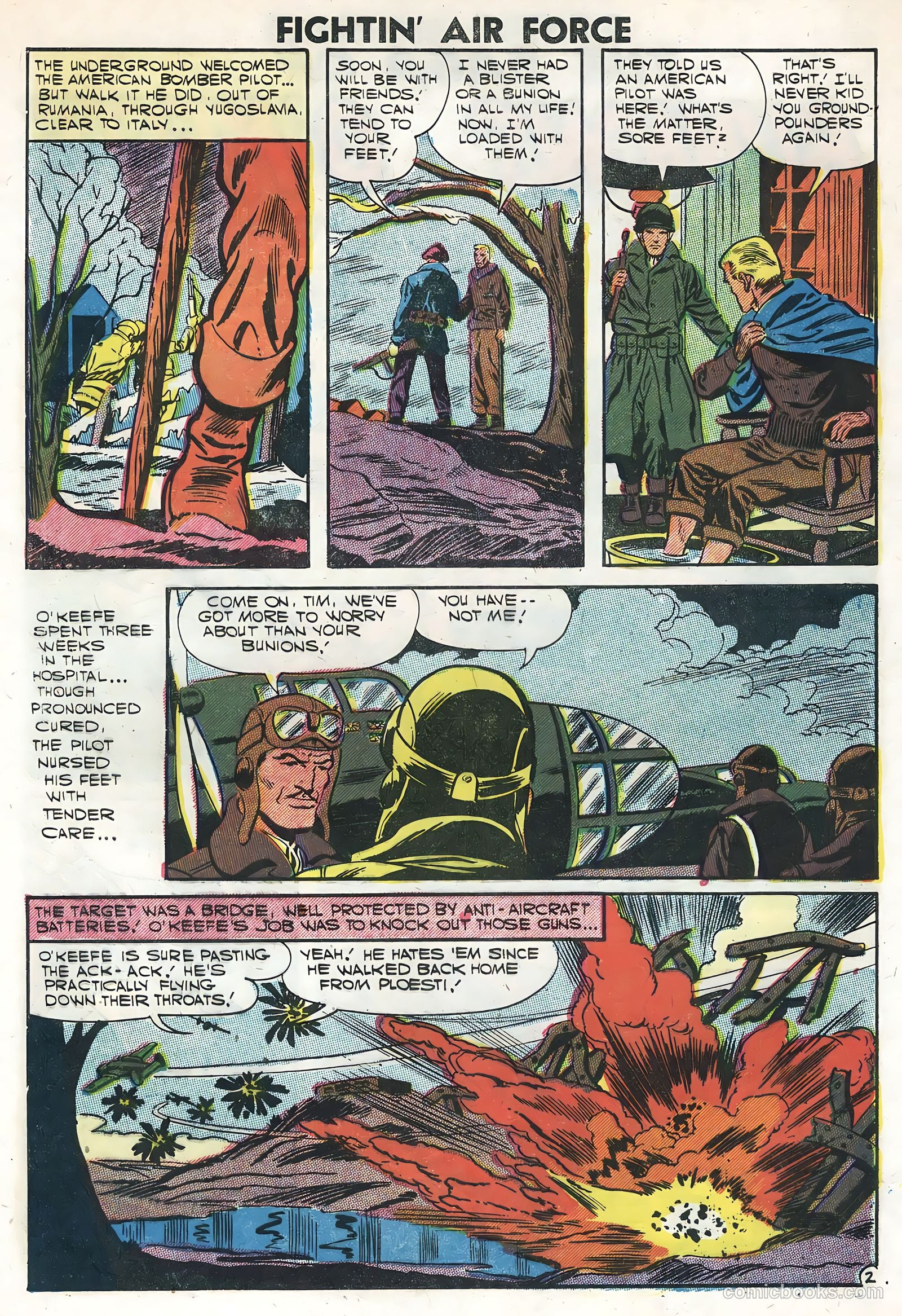 Fightin' Air Force #7 — page 4 of 36