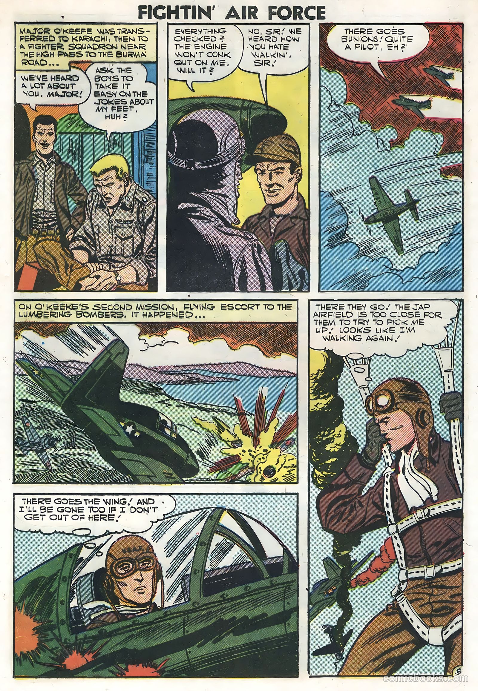 Fightin' Air Force #7 — page 8 of 36