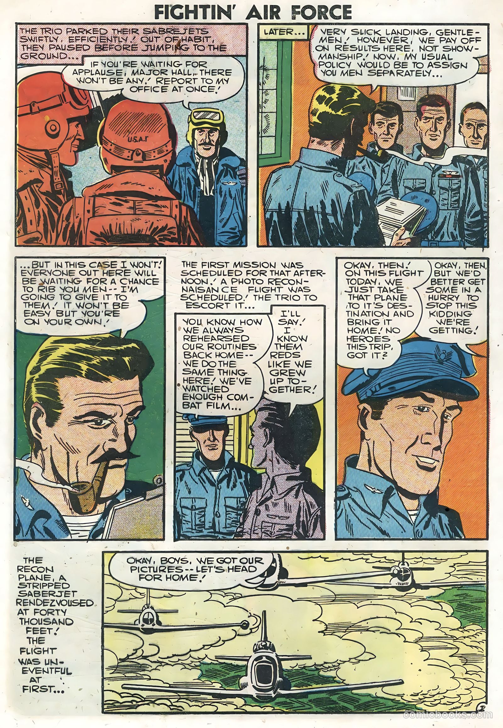 Fightin' Air Force #7 — page 12 of 36