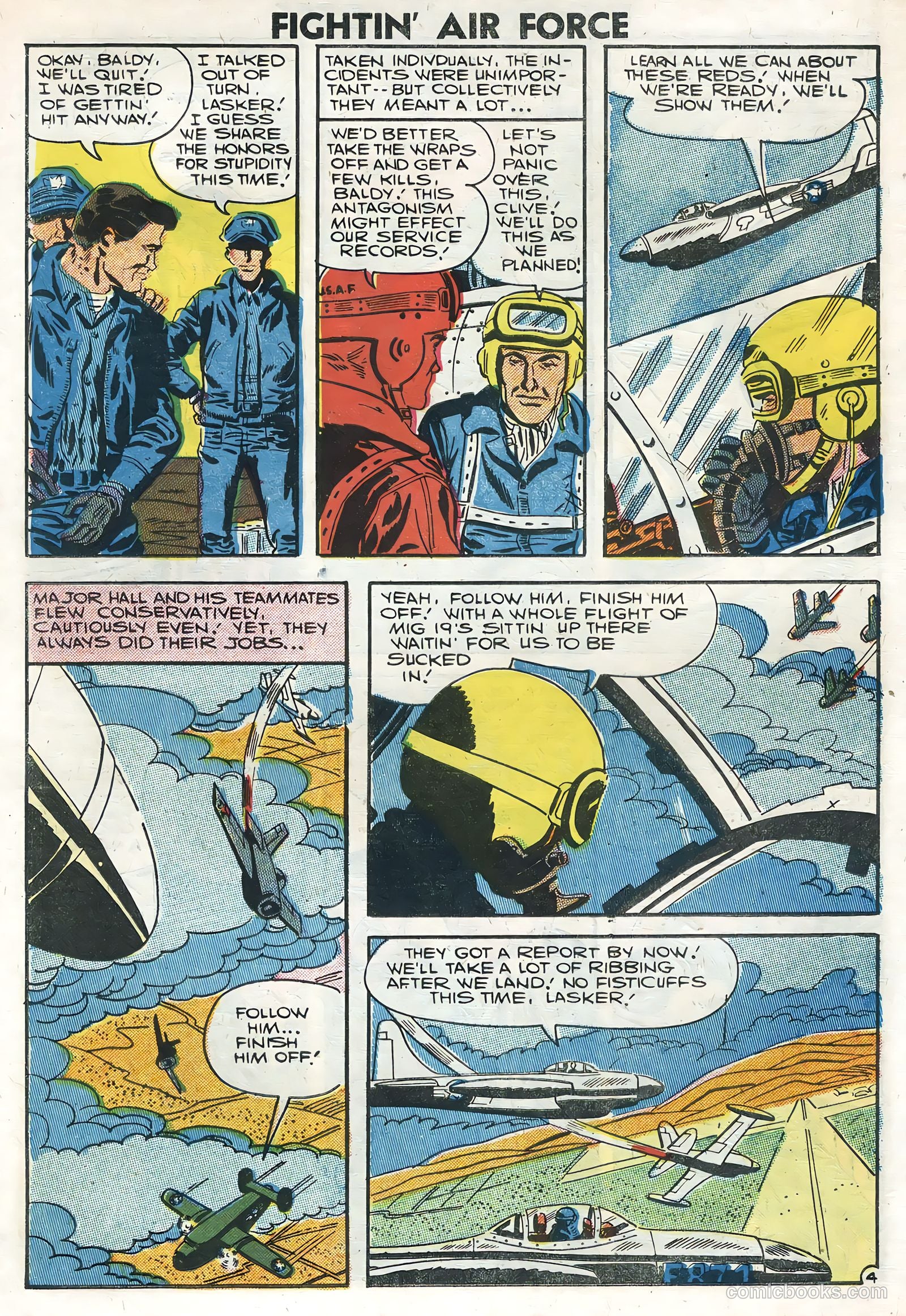 Fightin' Air Force #7 — page 14 of 36