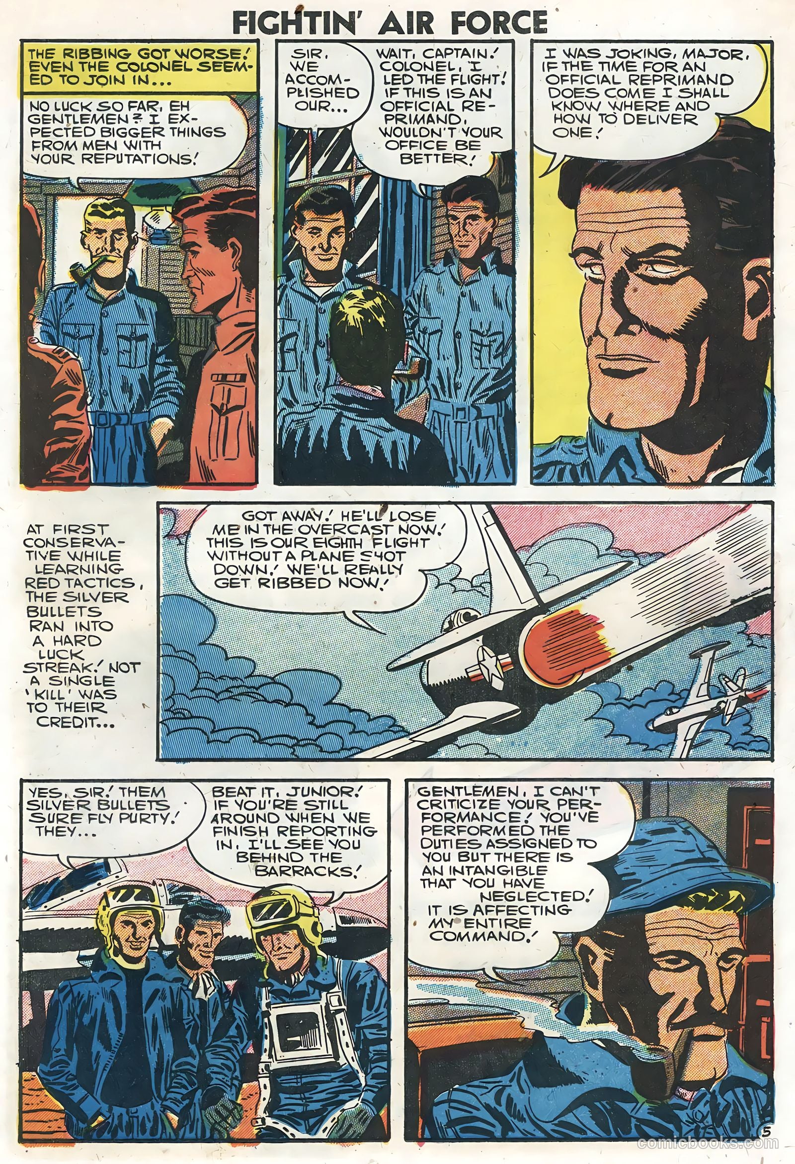 Fightin' Air Force #7 — page 16 of 36