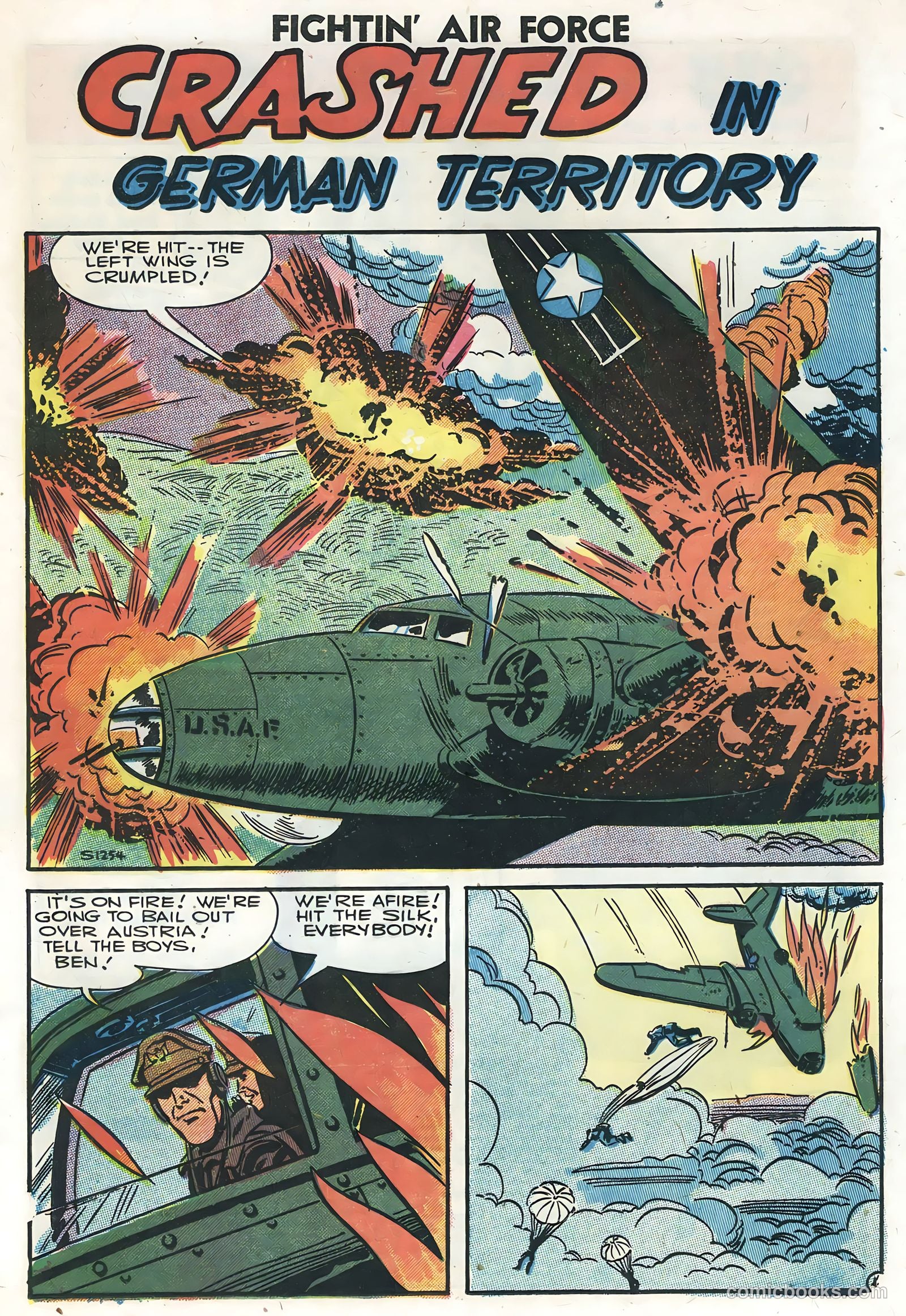 Fightin' Air Force #7 — page 21 of 36