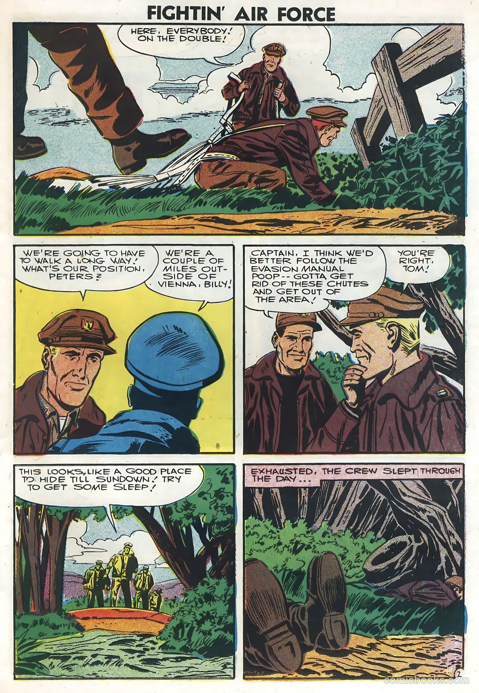 Fightin' Air Force #7 — page 23 of 36