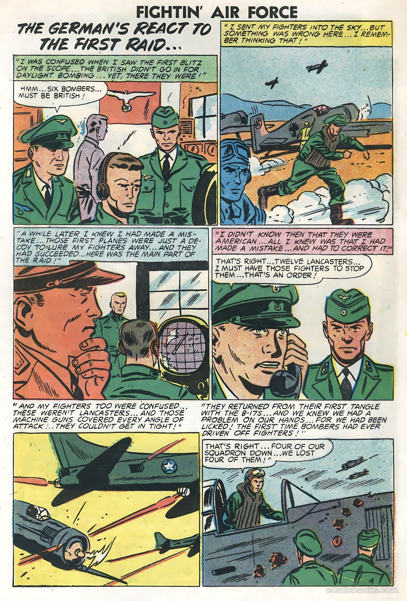 Fightin' Air Force #7 — page 32 of 36