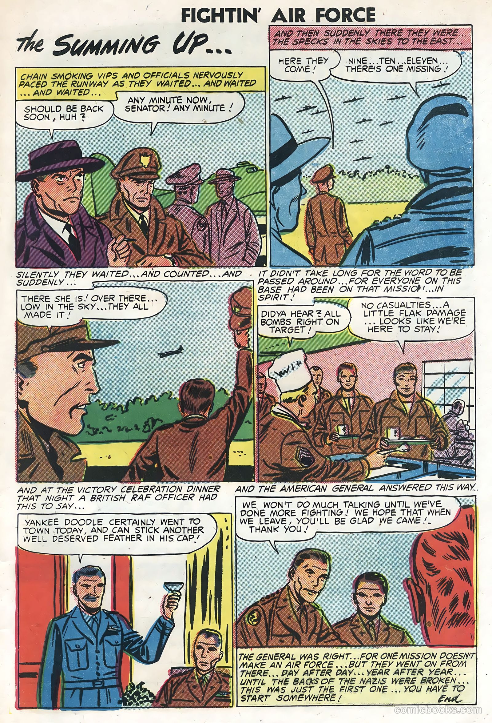 Fightin' Air Force #7 — page 33 of 36