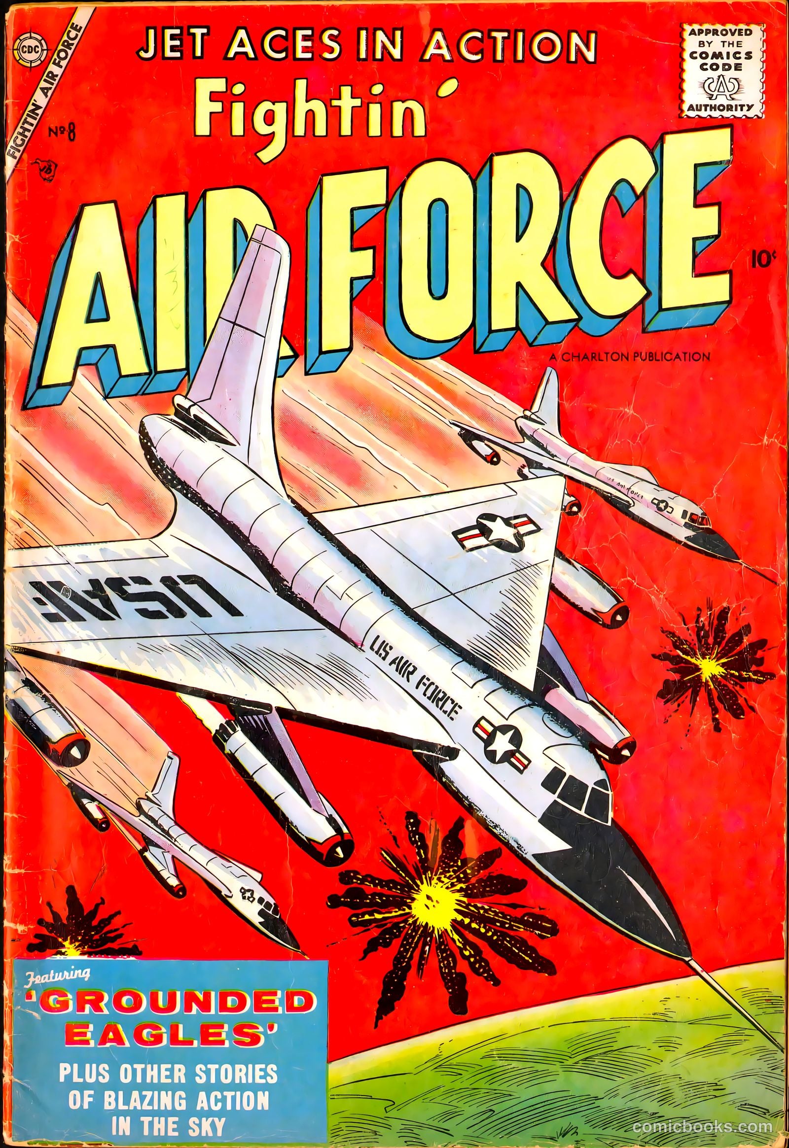 Fightin' Air Force #8 — page 1 of 36
