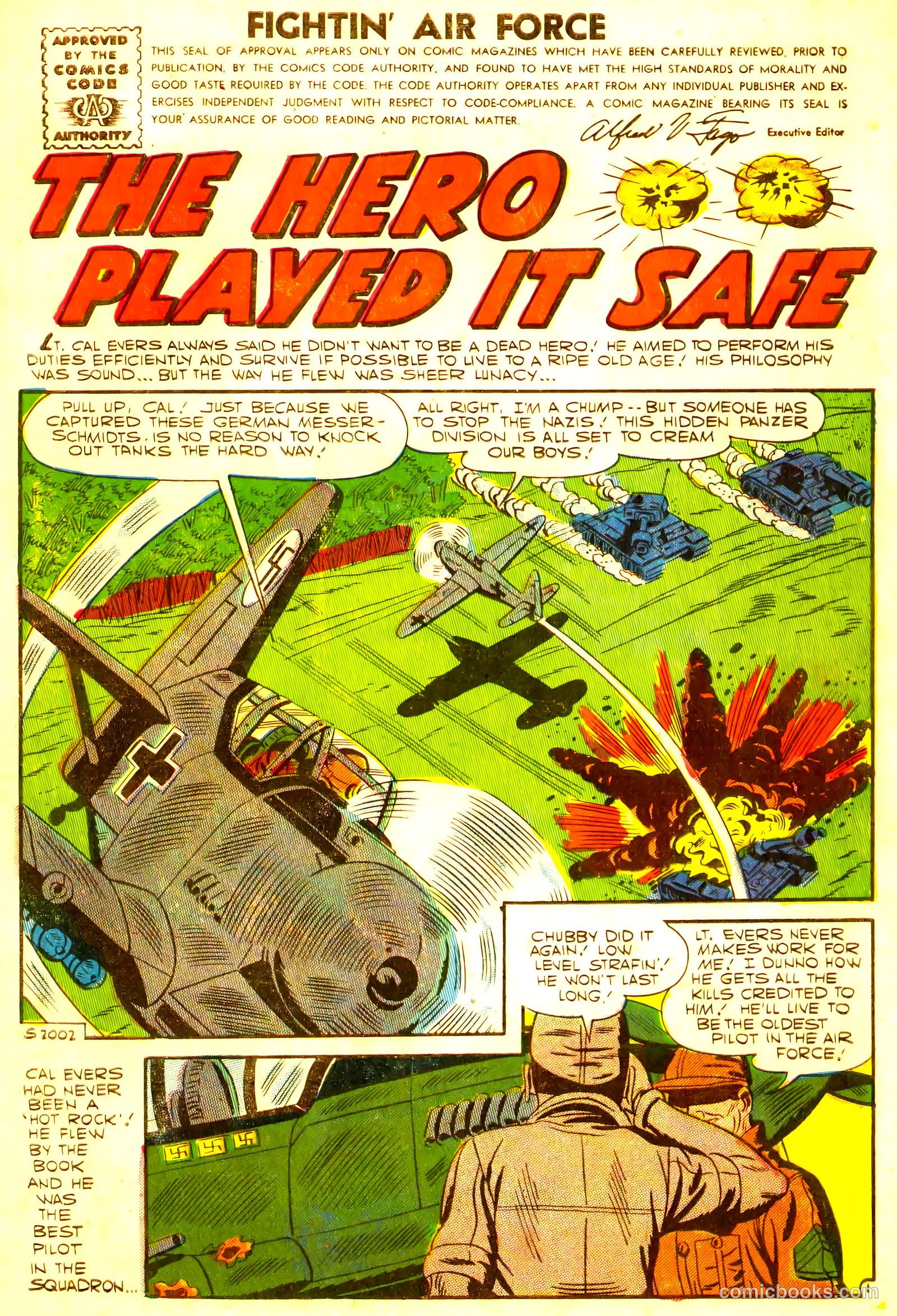 Fightin' Air Force #8 — page 3 of 36