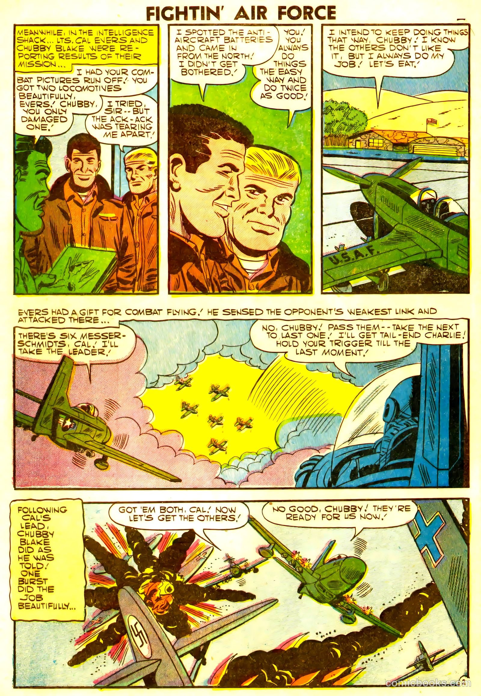 Fightin' Air Force #8 — page 4 of 36