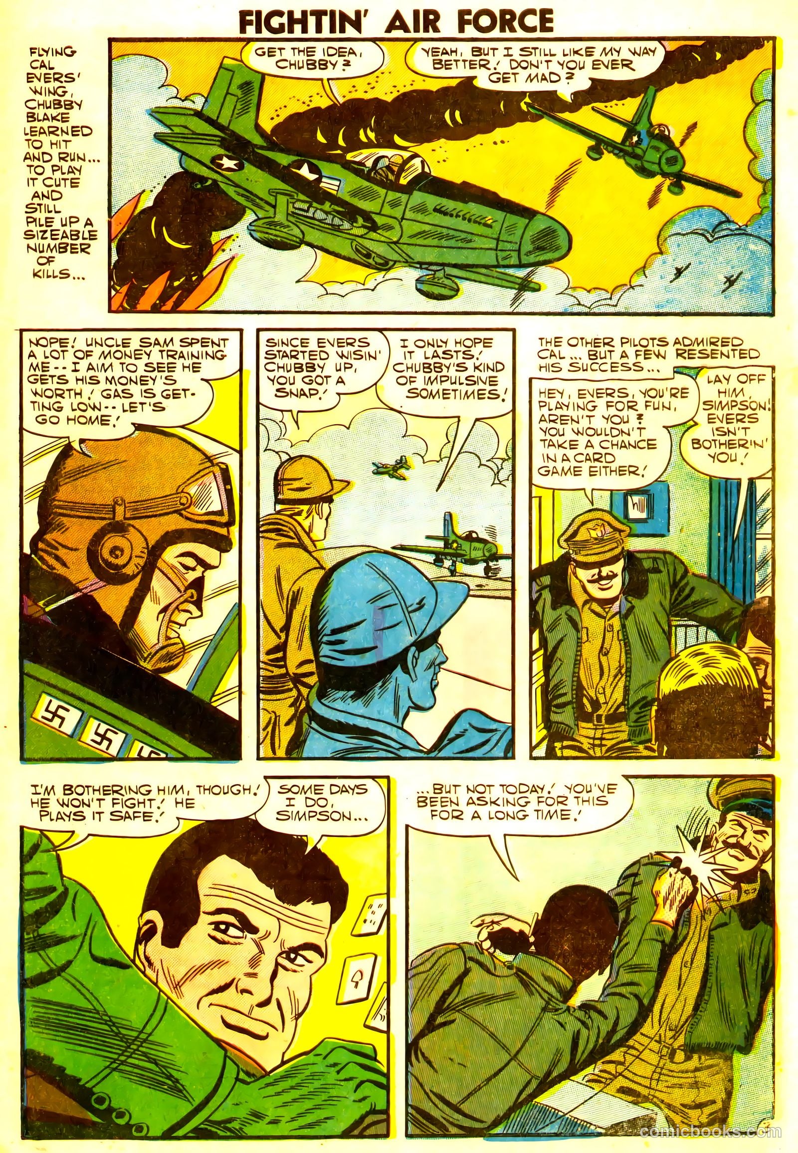 Fightin' Air Force #8 — page 5 of 36