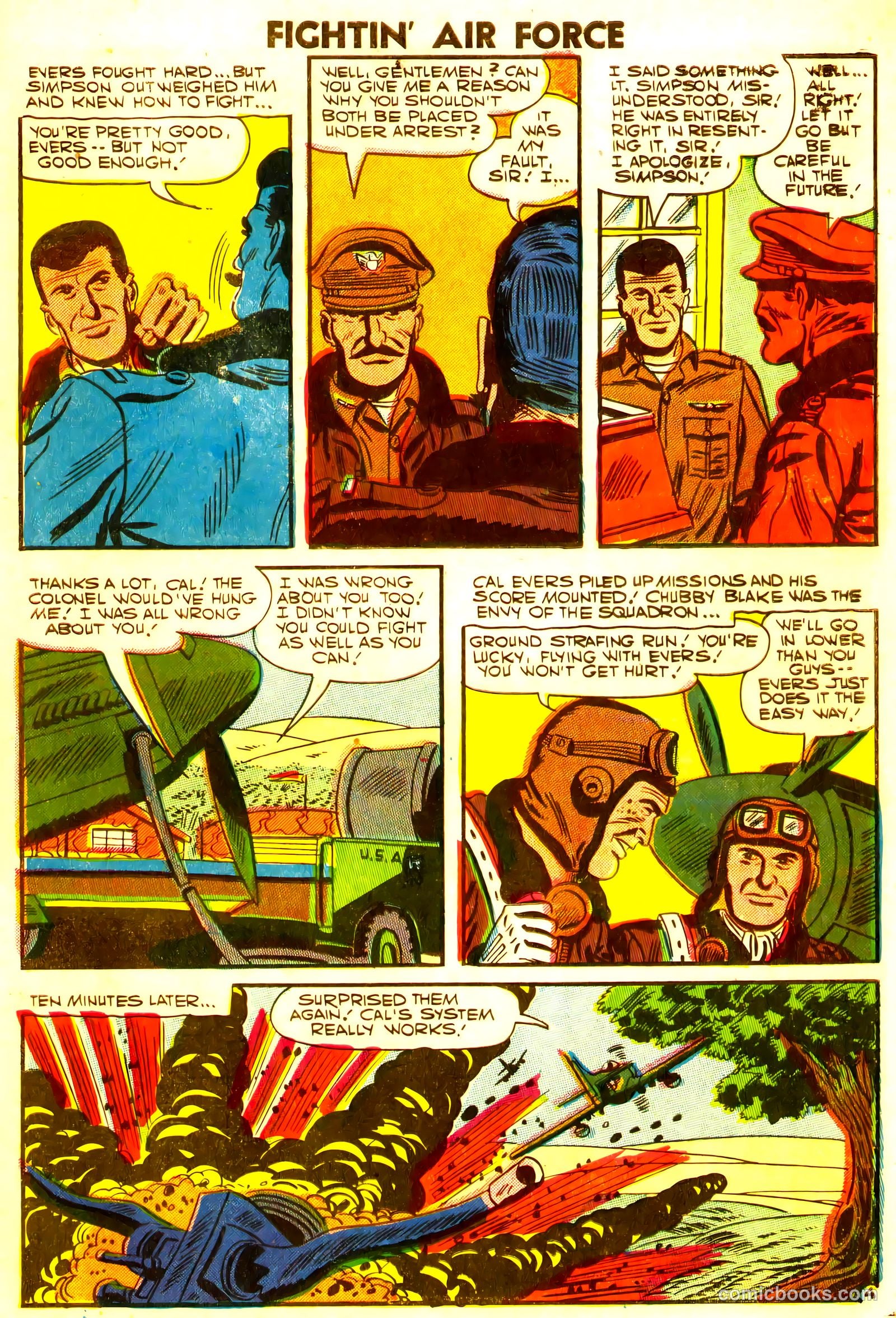 Fightin' Air Force #8 — page 7 of 36