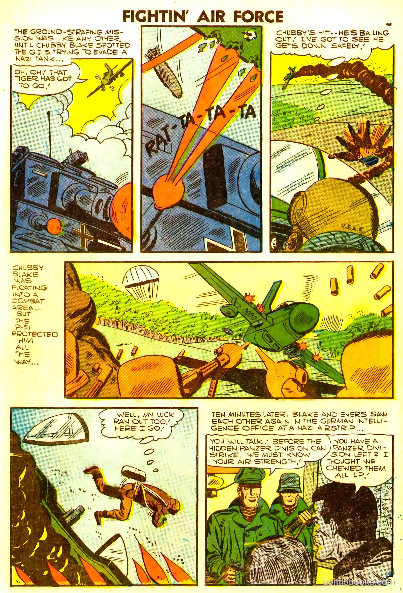 Fightin' Air Force #8 — page 8 of 36