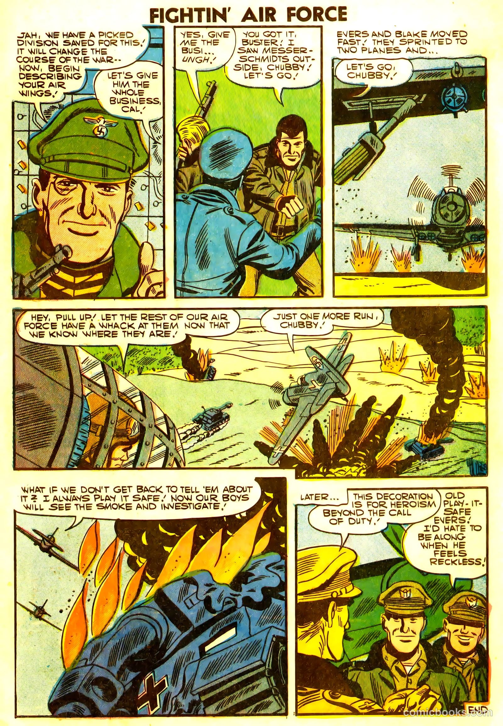 Fightin' Air Force #8 — page 9 of 36