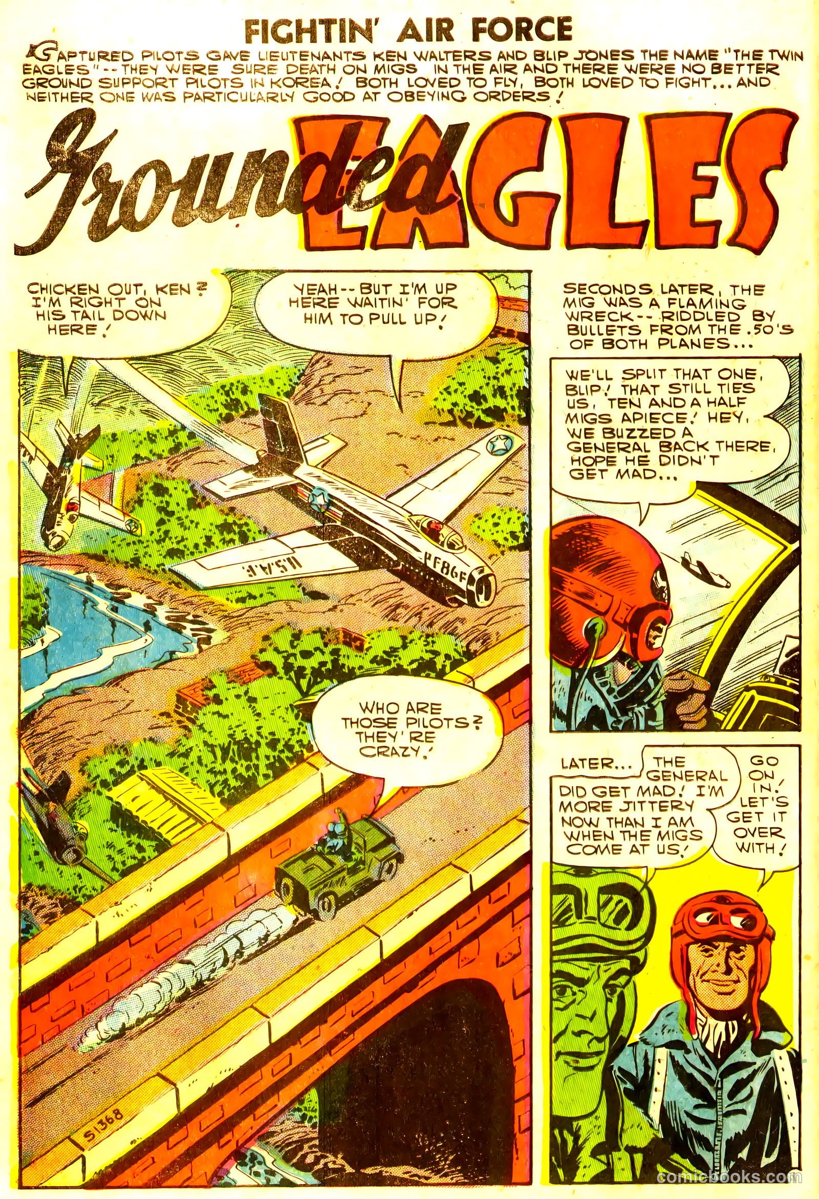 Fightin' Air Force #8 — page 10 of 36