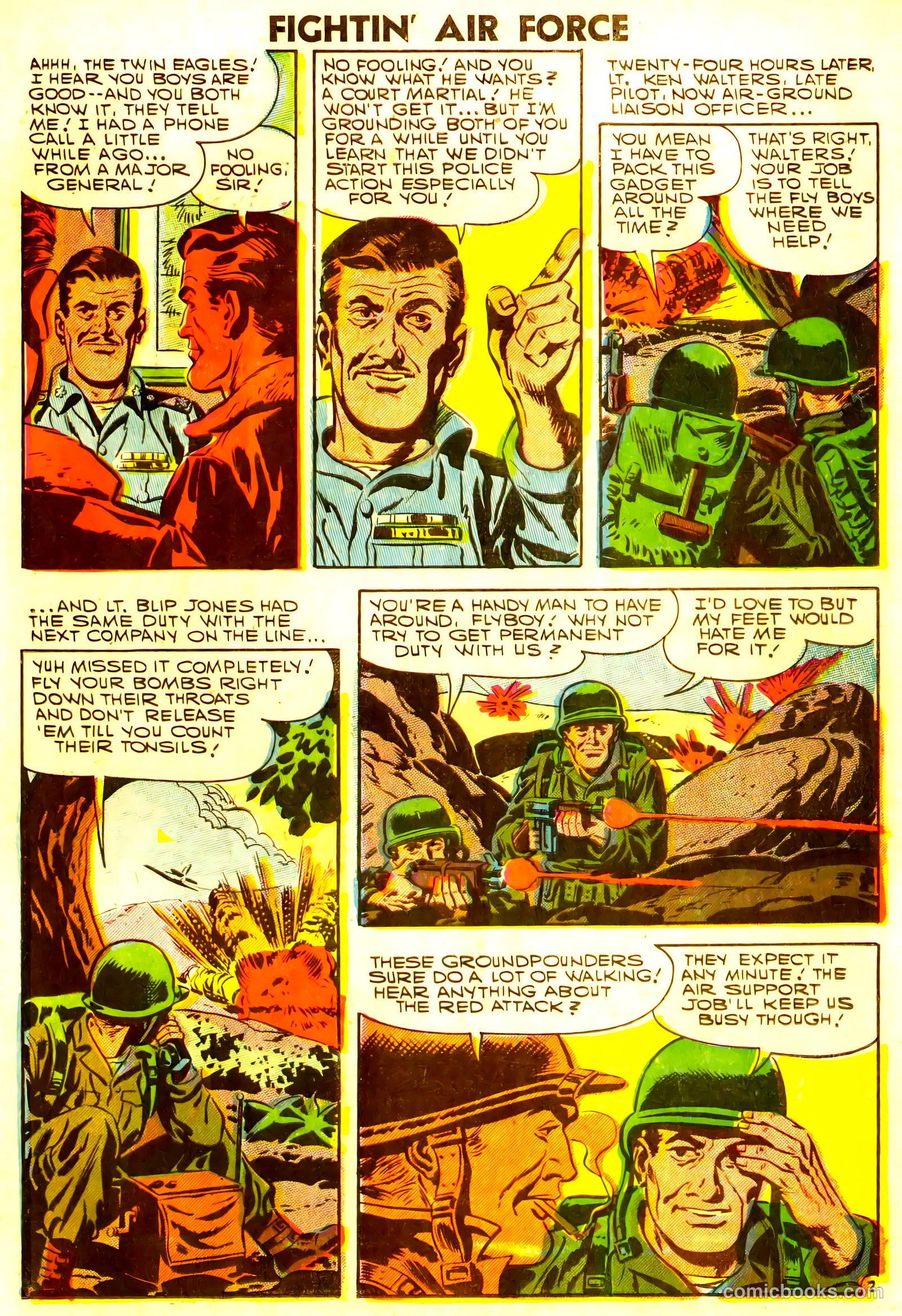 Fightin' Air Force #8 — page 11 of 36