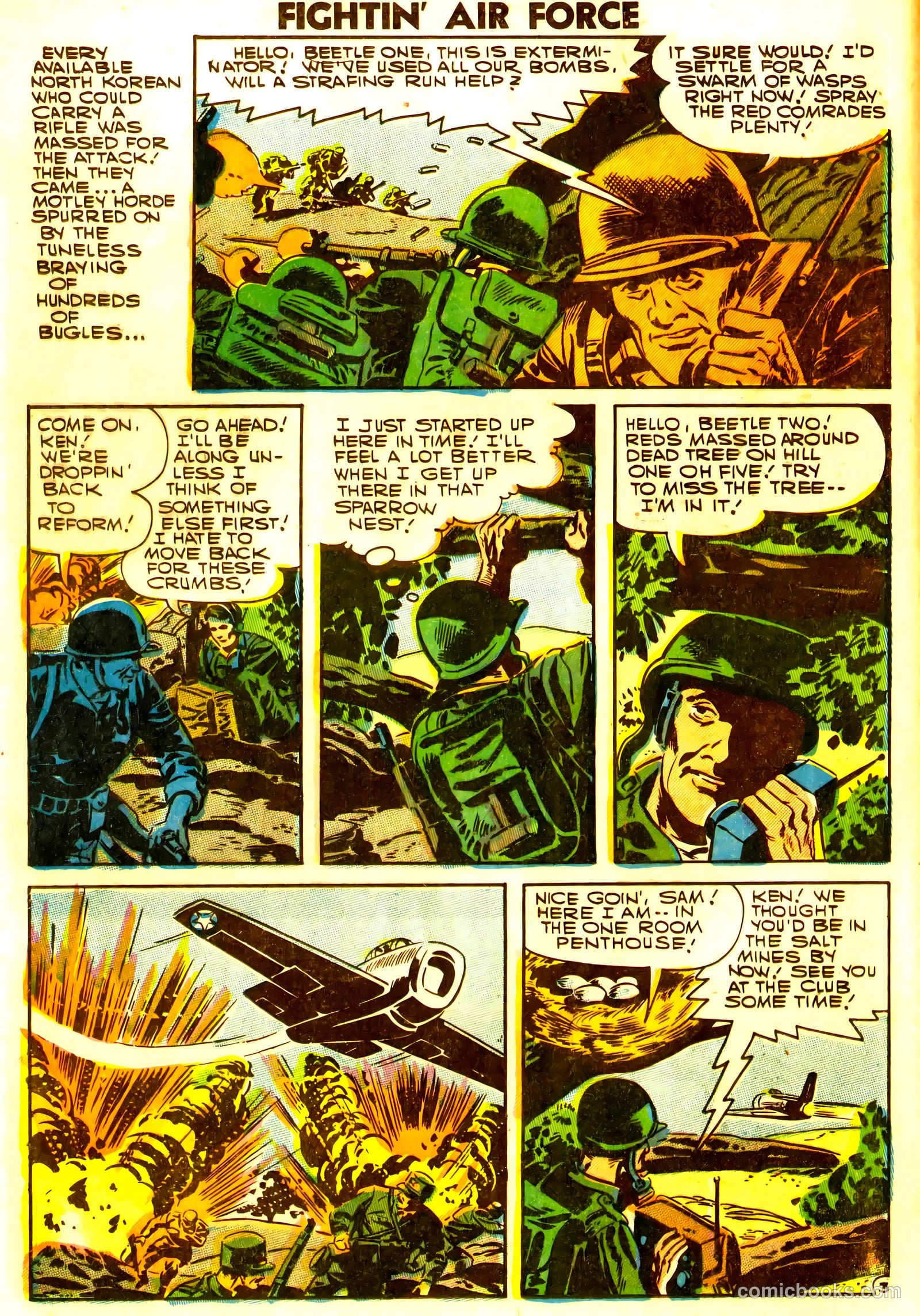 Fightin' Air Force #8 — page 12 of 36
