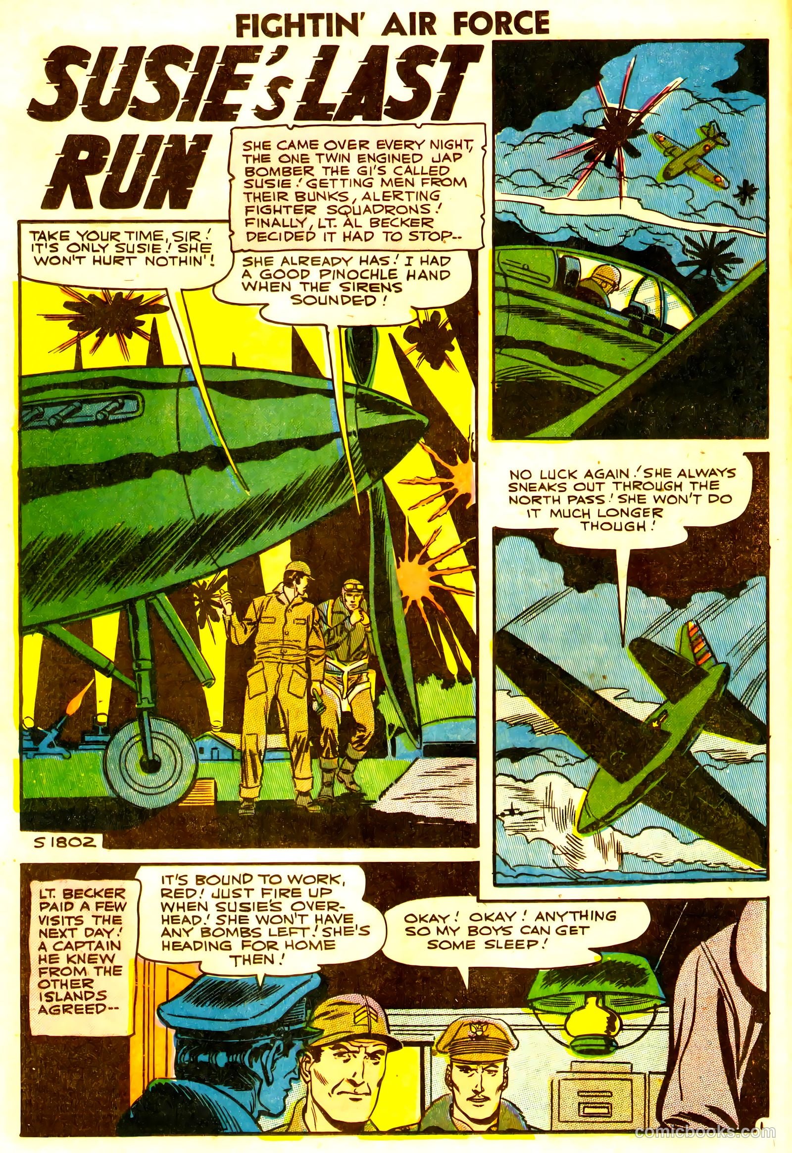 Fightin' Air Force #8 — page 16 of 36