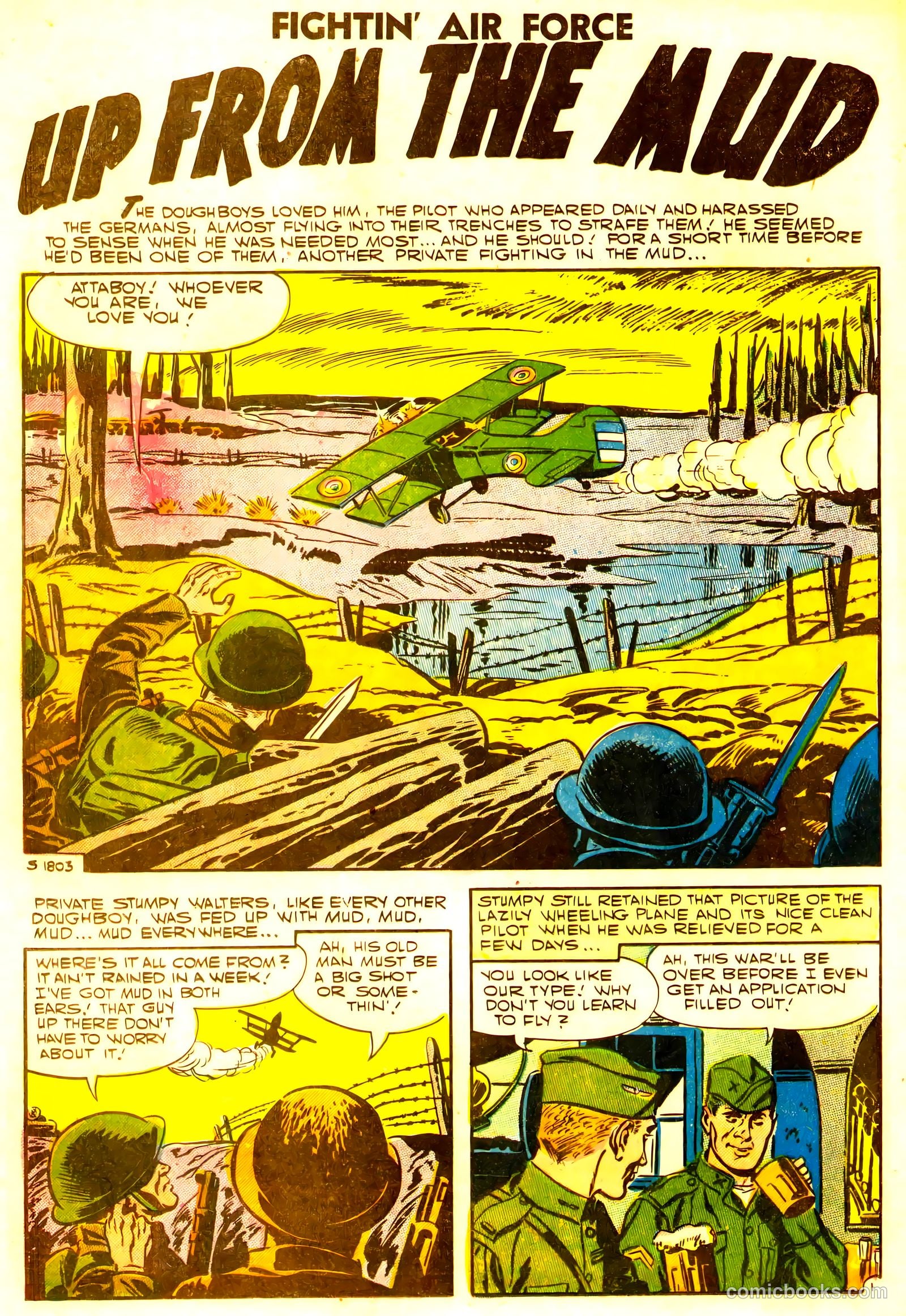 Fightin' Air Force #8 — page 20 of 36