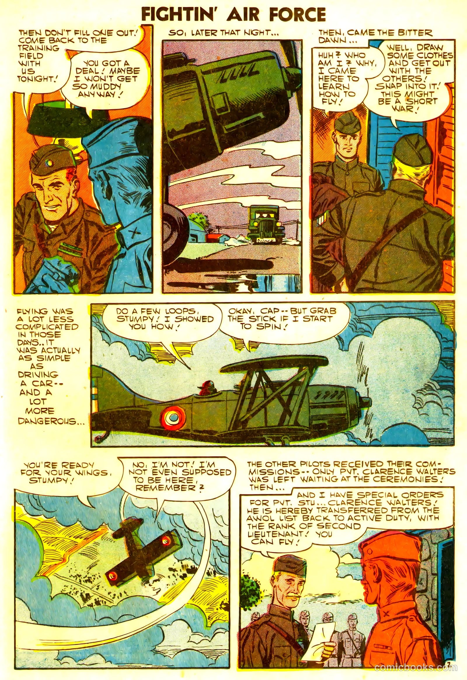 Fightin' Air Force #8 — page 21 of 36