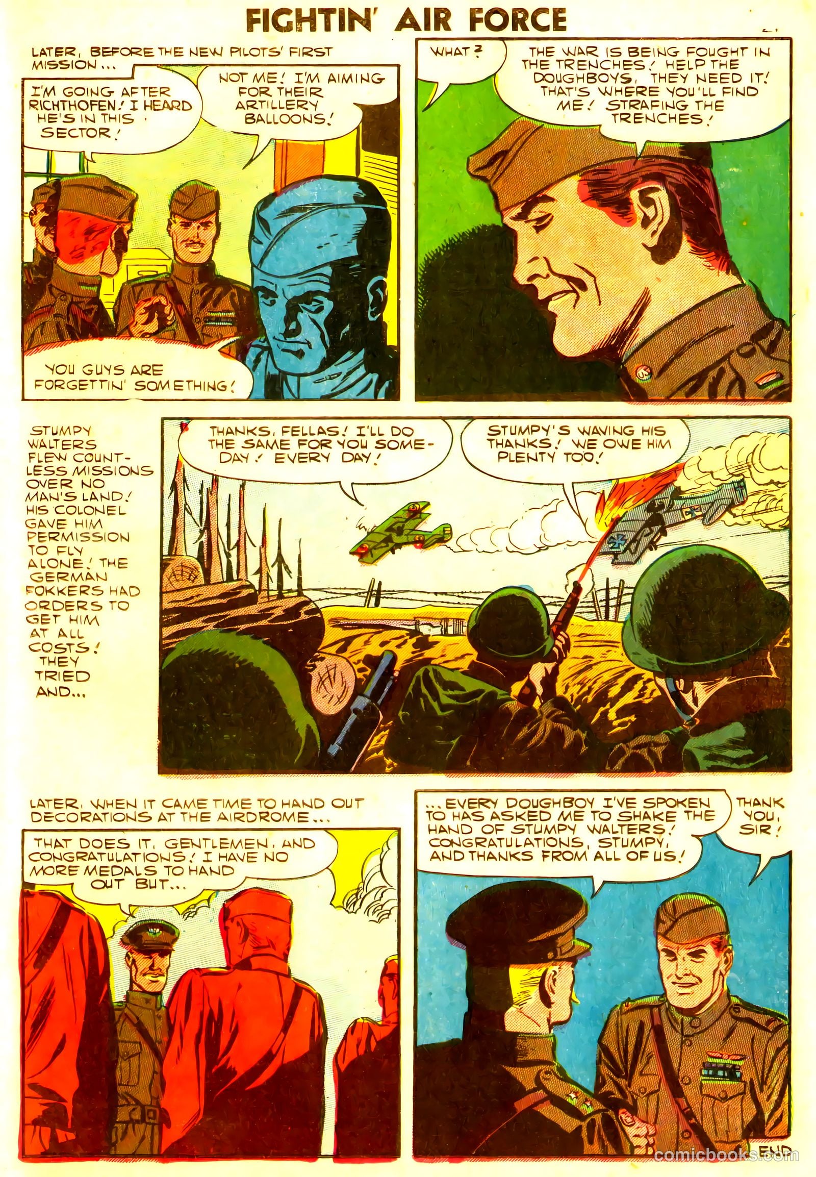Fightin' Air Force #8 — page 23 of 36