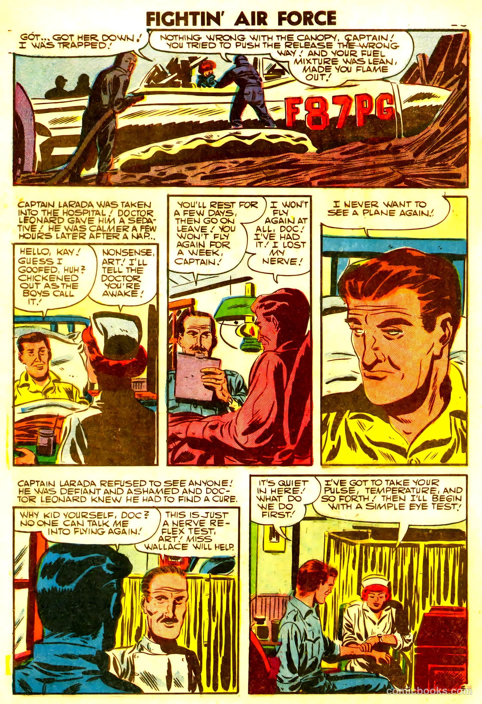 Fightin' Air Force #8 — page 28 of 36