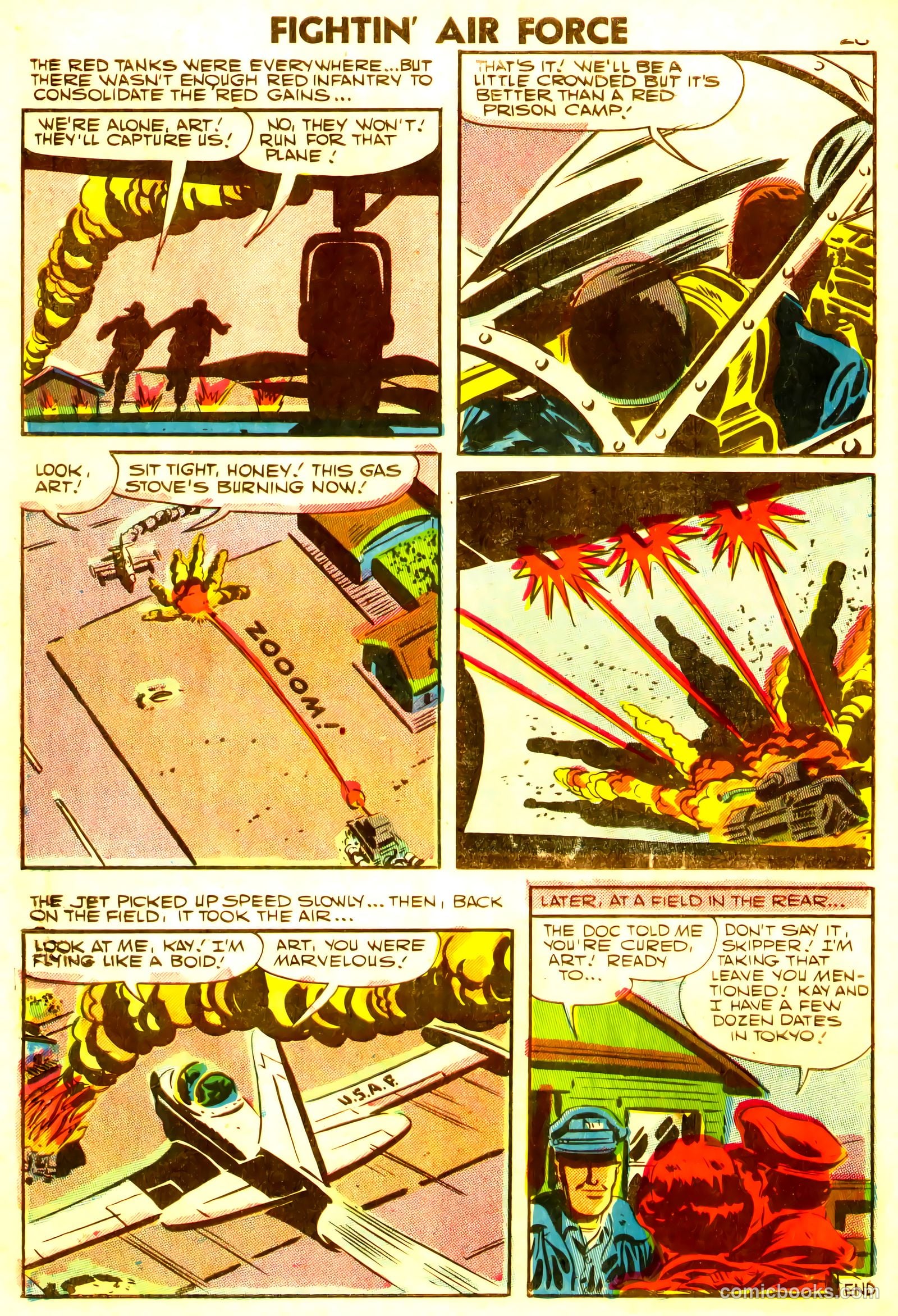 Fightin' Air Force #8 — page 30 of 36