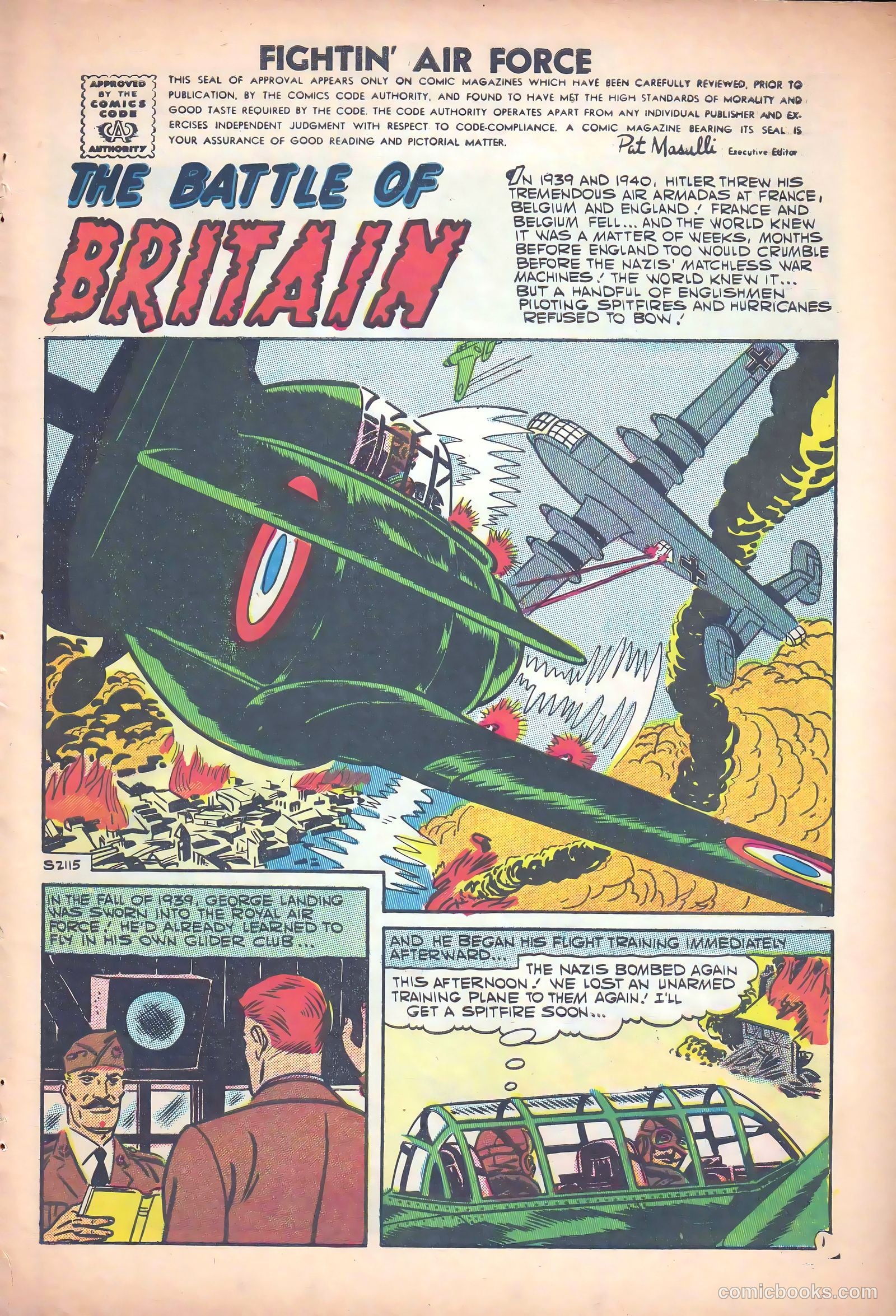 Fightin' Air Force #9 — page 3 of 37