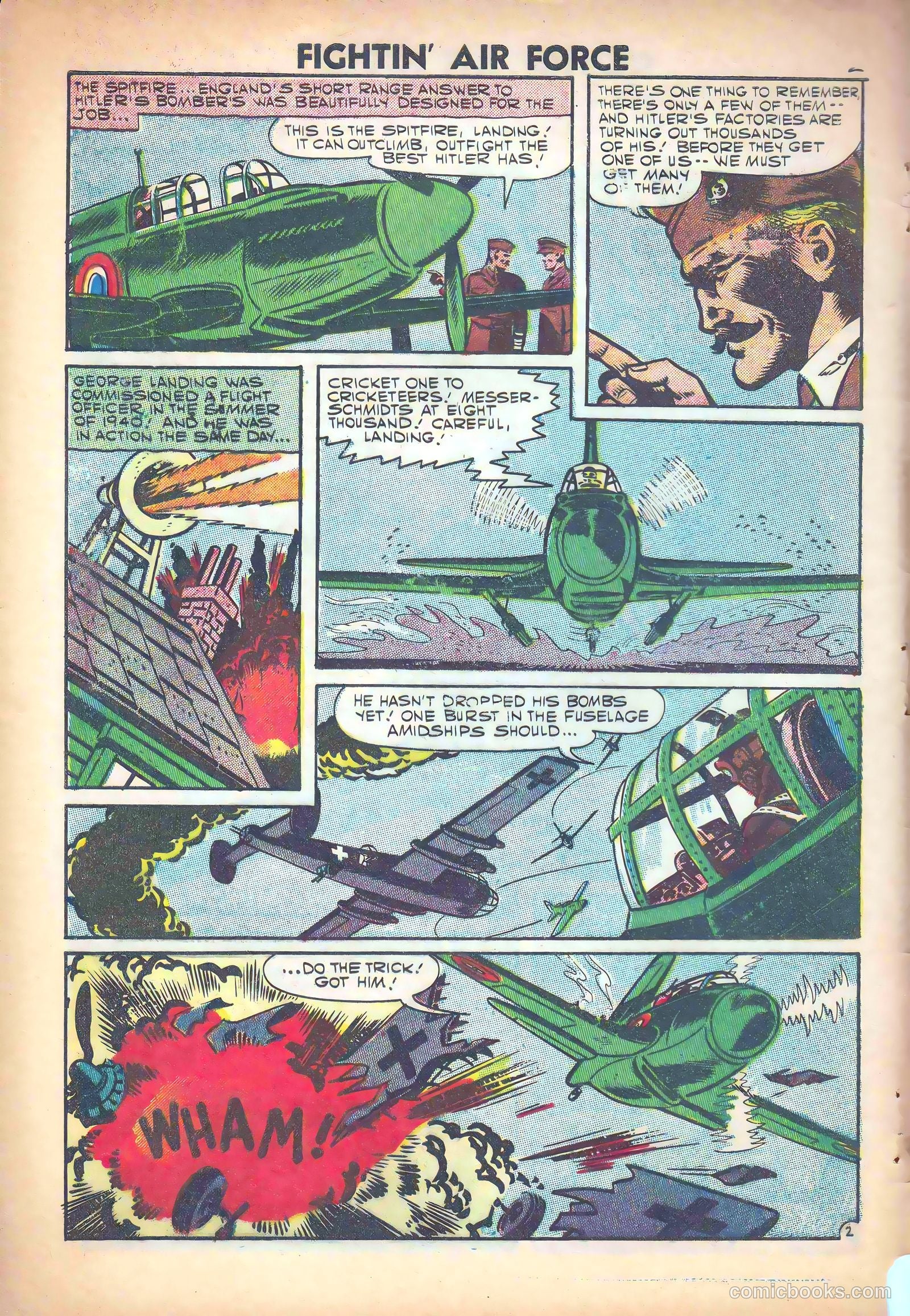 Fightin' Air Force #9 — page 4 of 37