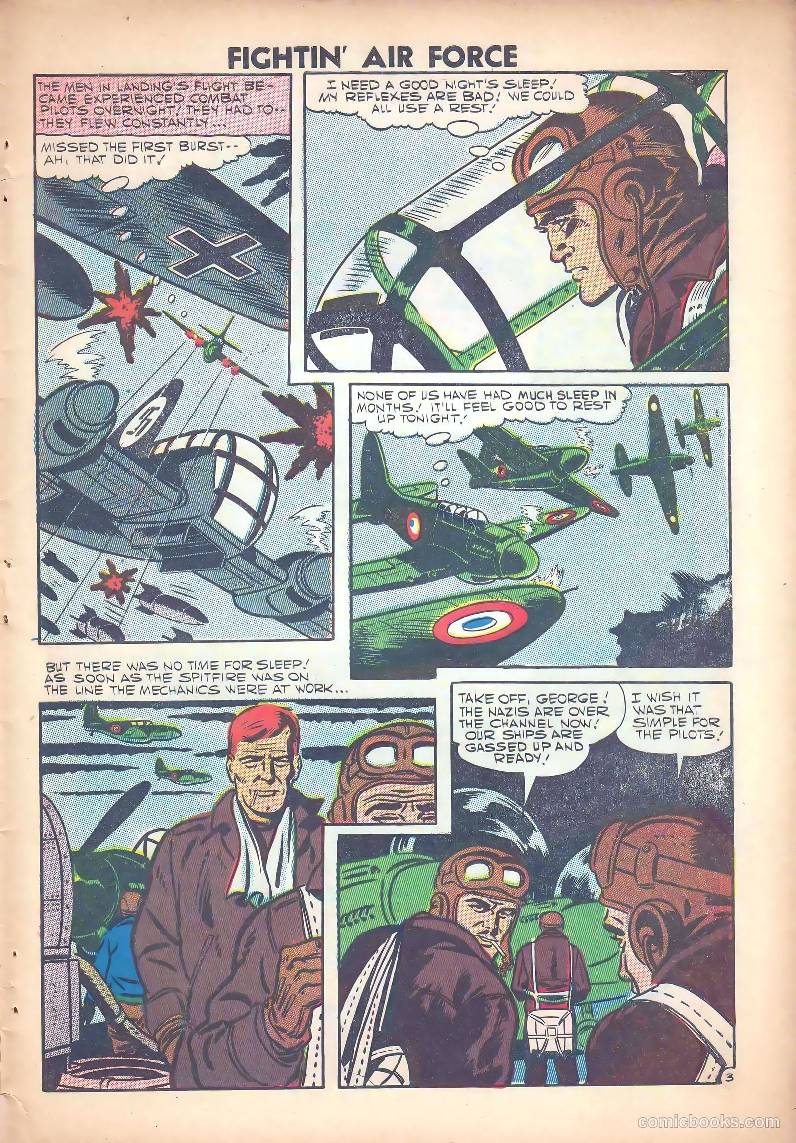 Fightin' Air Force #9 — page 5 of 37