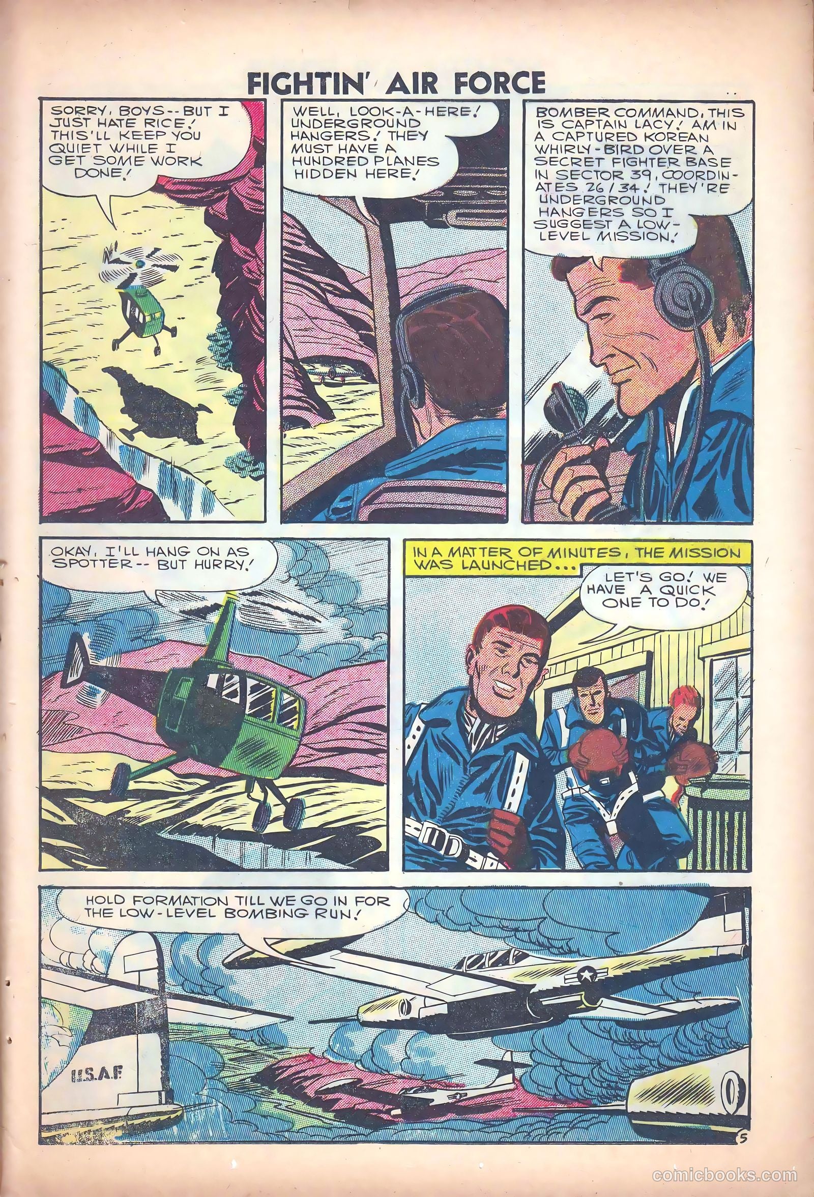 Fightin' Air Force #9 — page 13 of 37