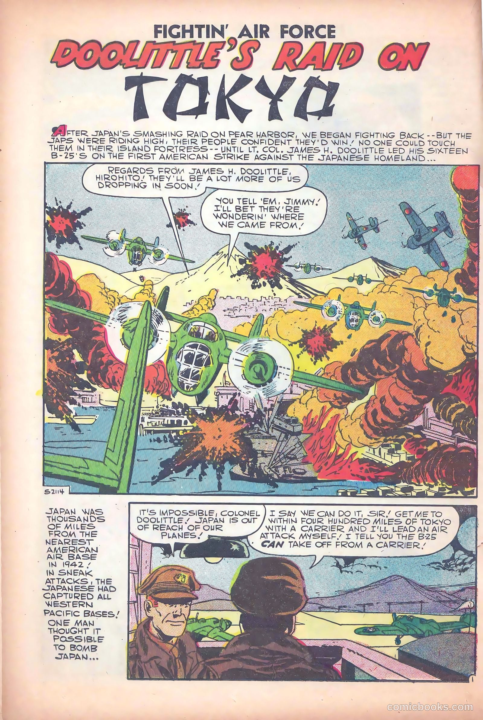 Fightin' Air Force #9 — page 20 of 37
