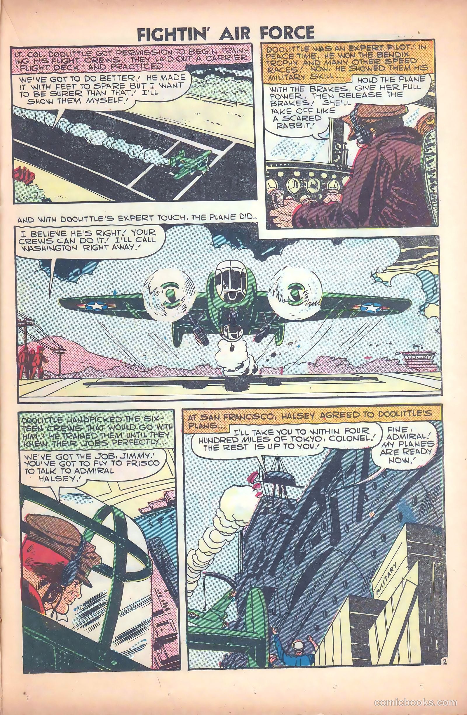 Fightin' Air Force #9 — page 21 of 37
