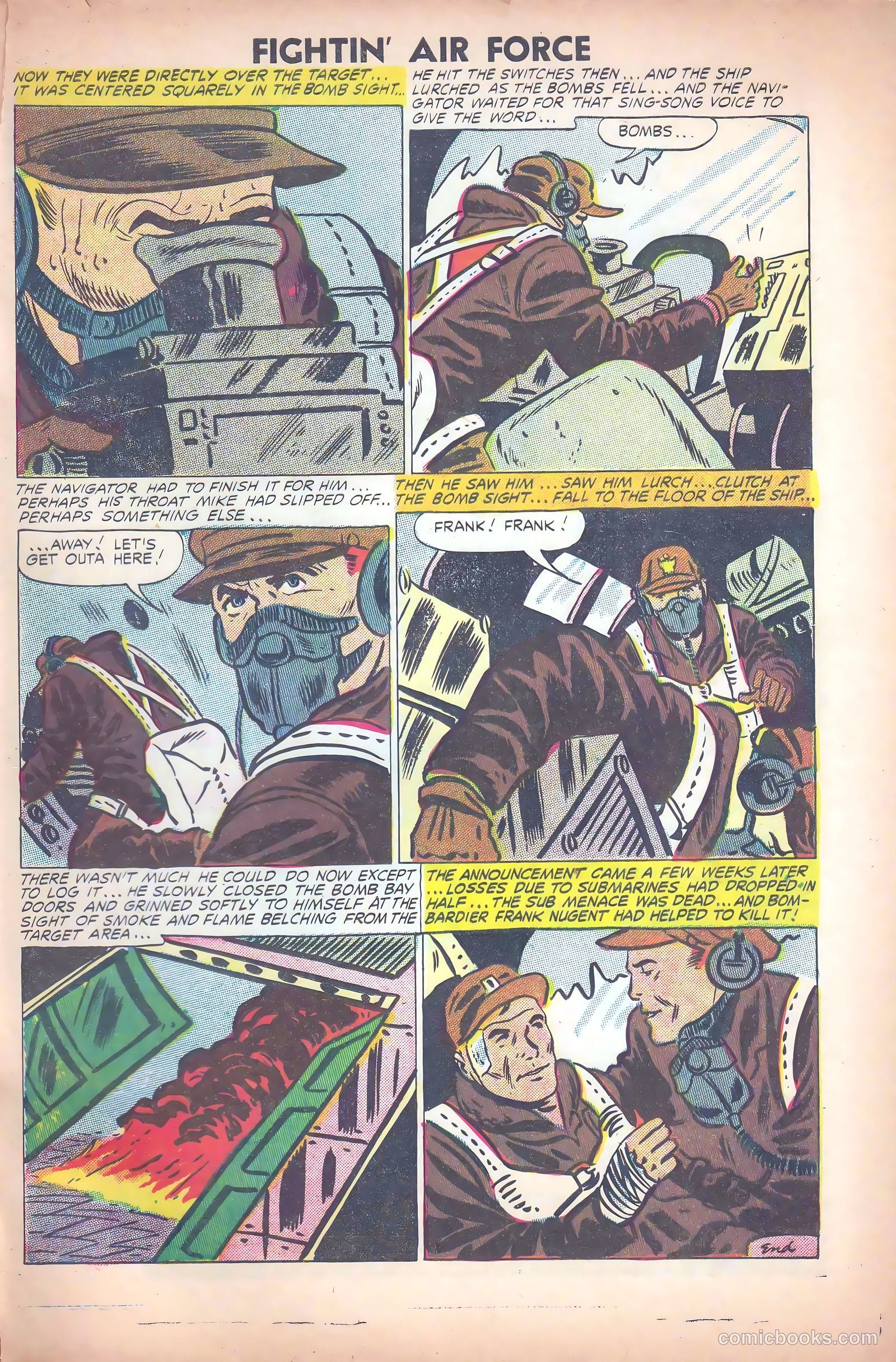Fightin' Air Force #9 — page 33 of 37