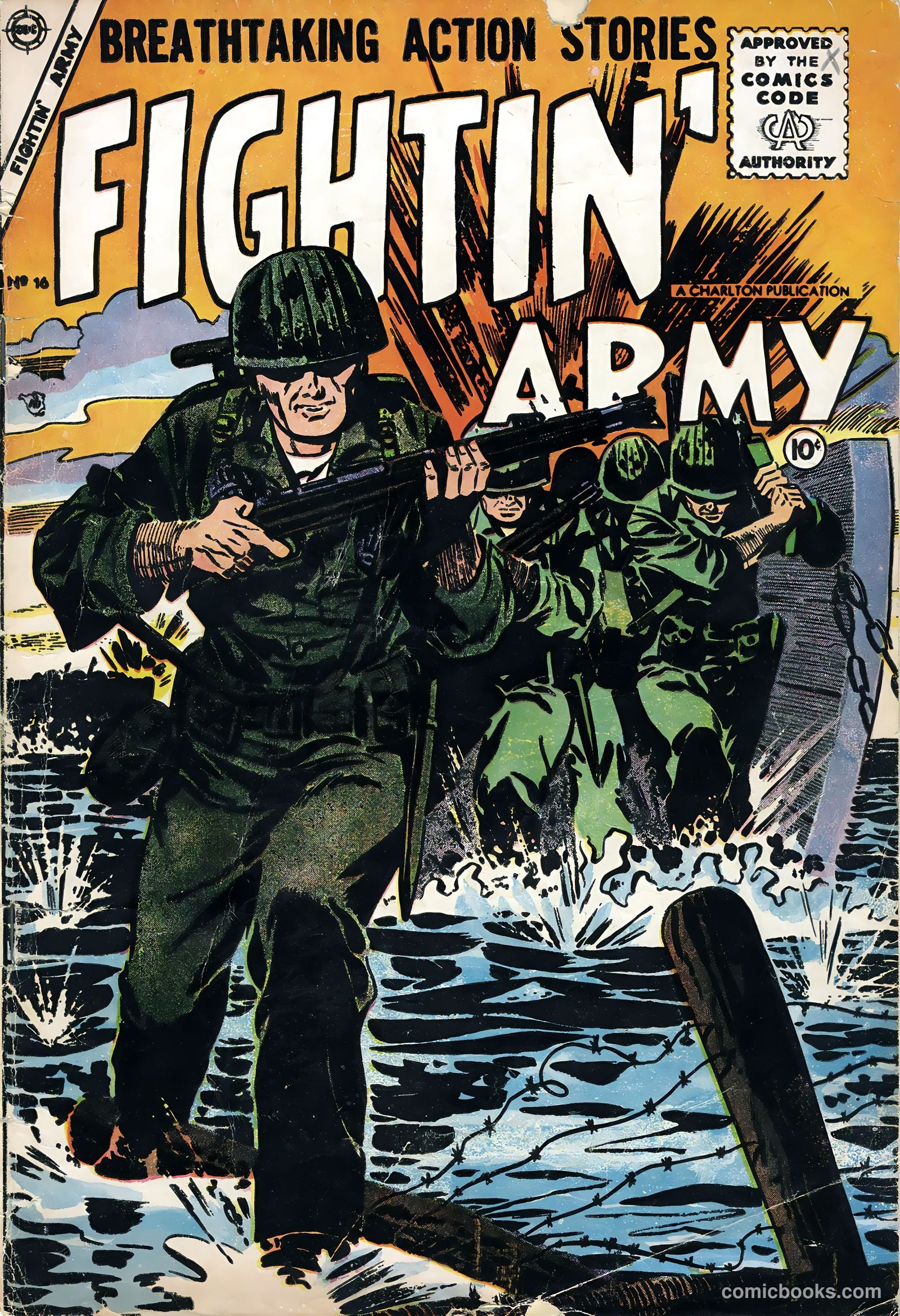 Fightin' Army #16 — page 1 of 36