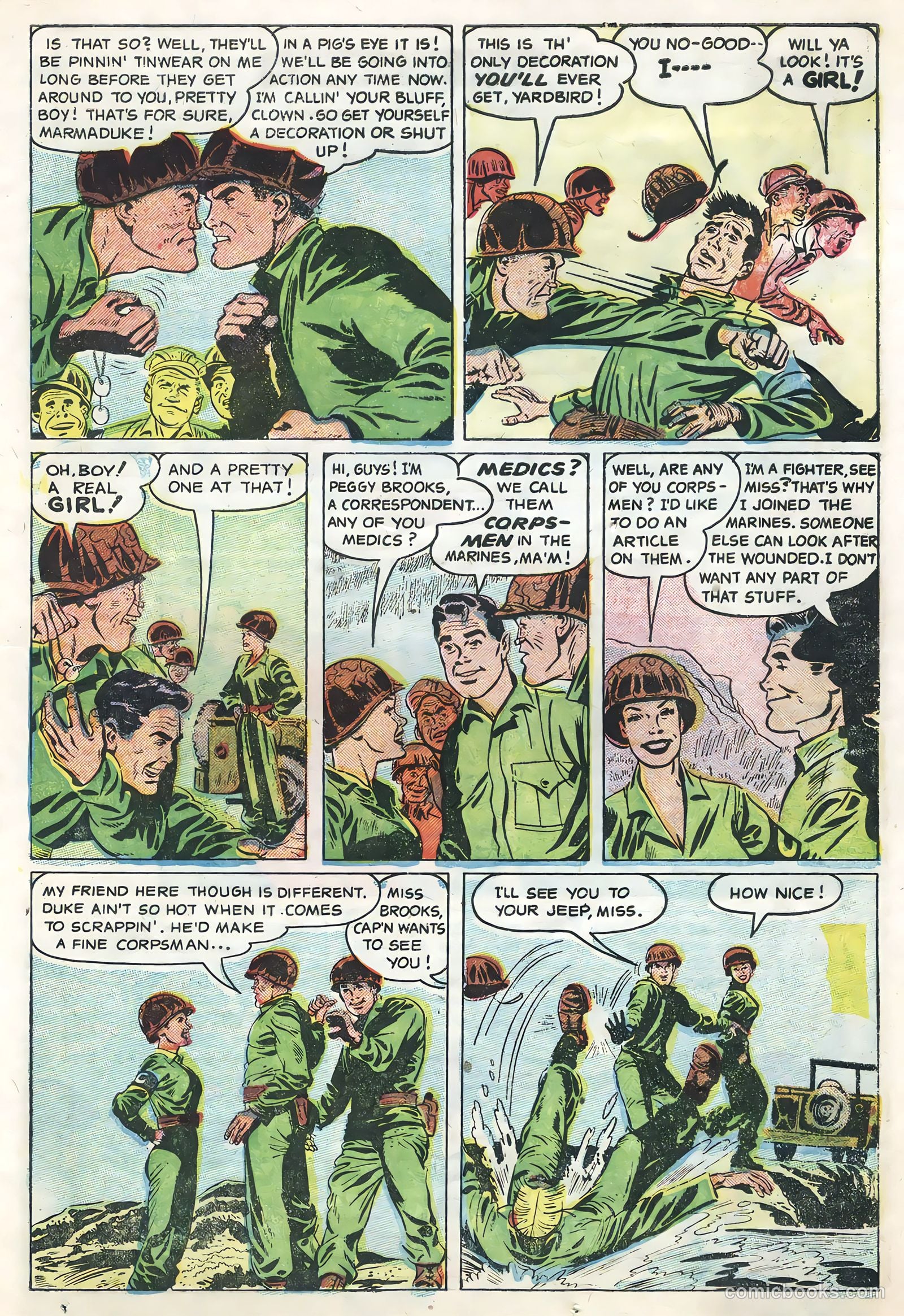 Fightin' Army #16 — page 23 of 36