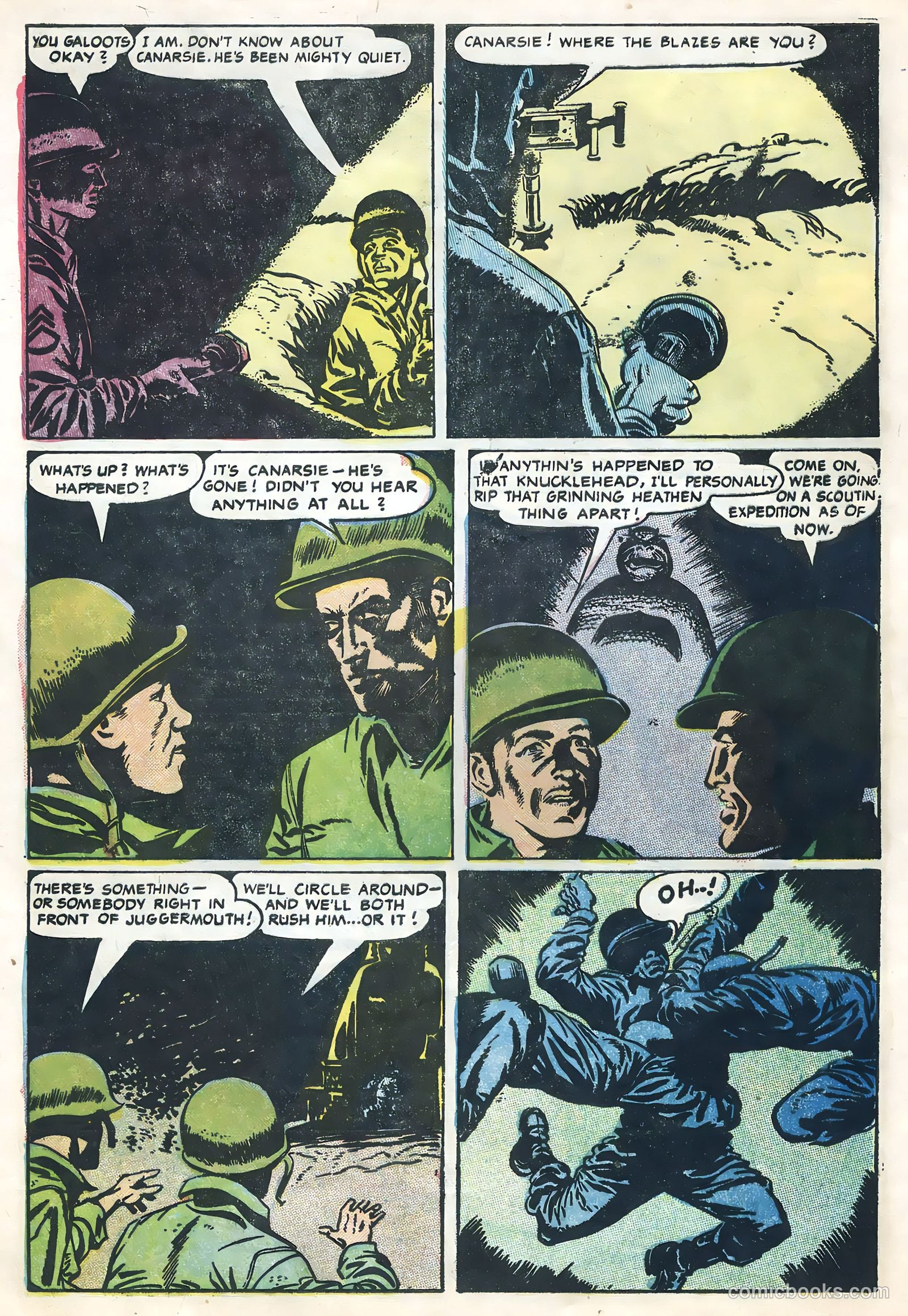 Fightin' Army #16 — page 28 of 36