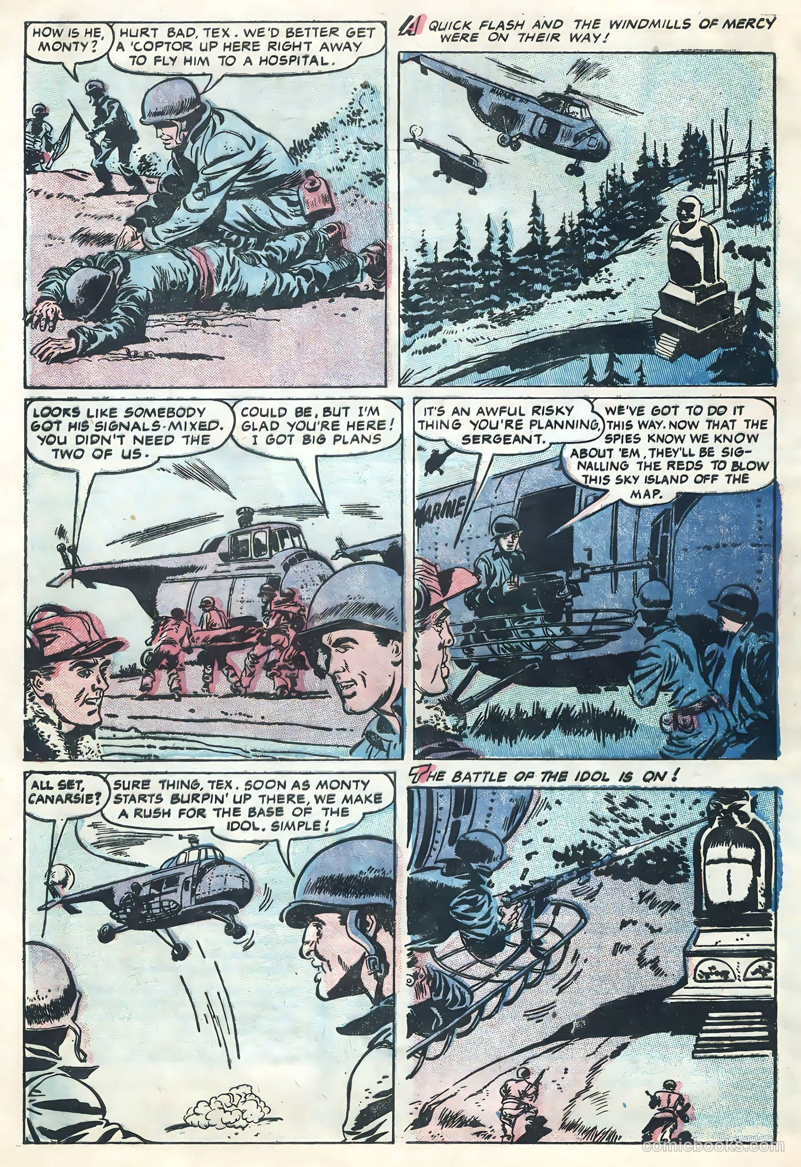 Fightin' Army #16 — page 32 of 36