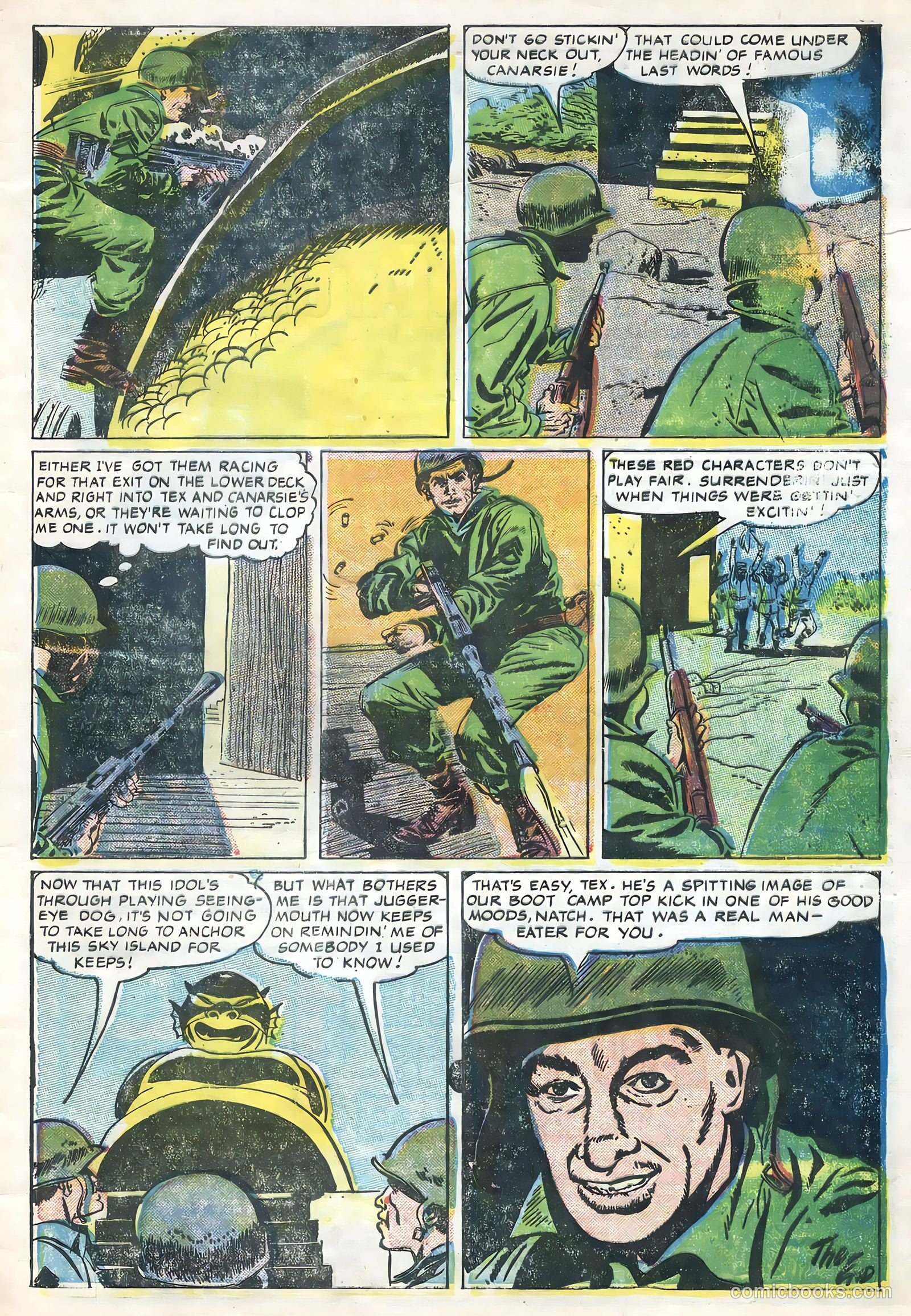 Fightin' Army #16 — page 33 of 36