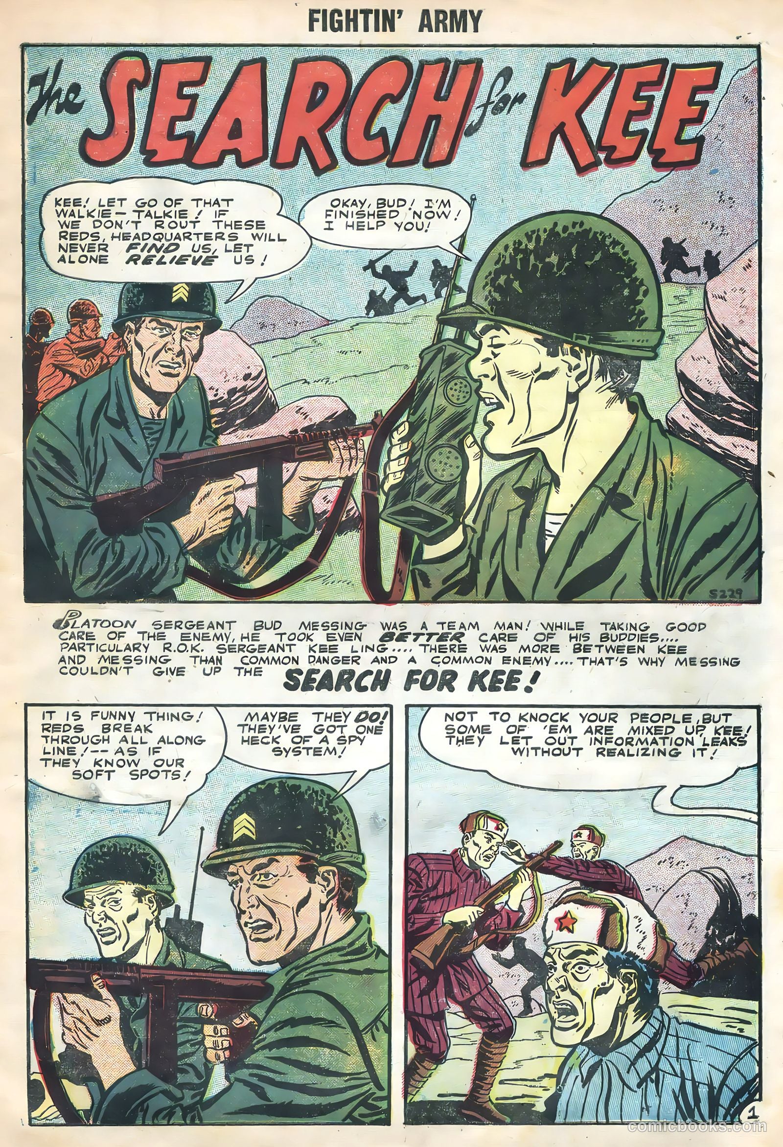Fightin' Army #17 — page 3 of 36