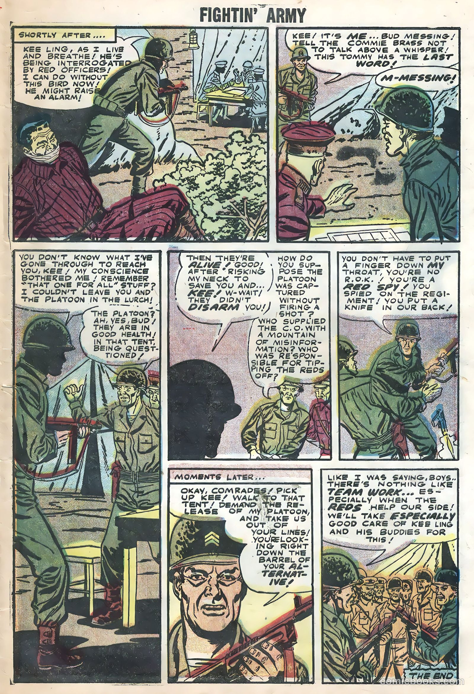 Fightin' Army #17 — page 9 of 36