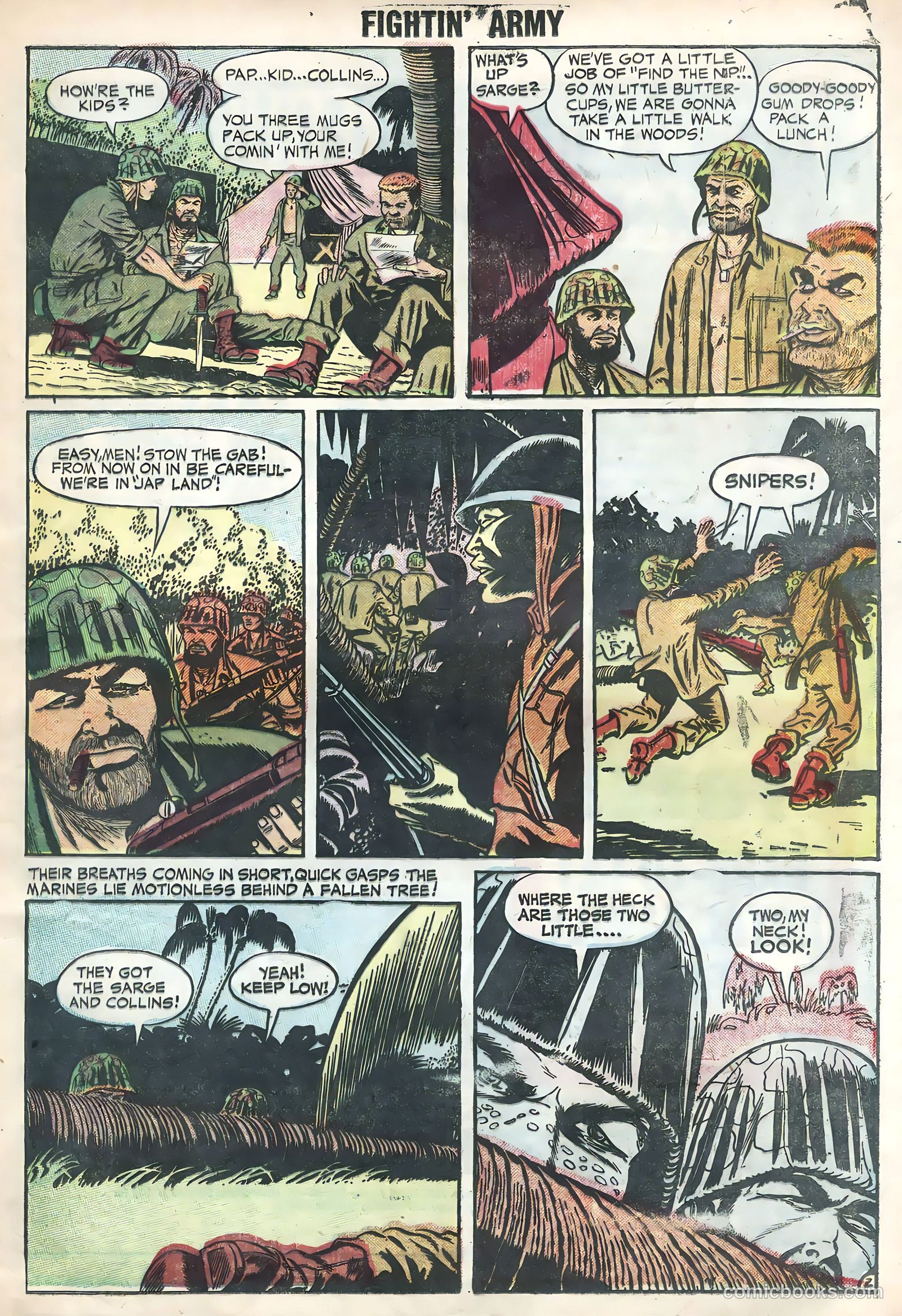 Fightin' Army #17 — page 21 of 36
