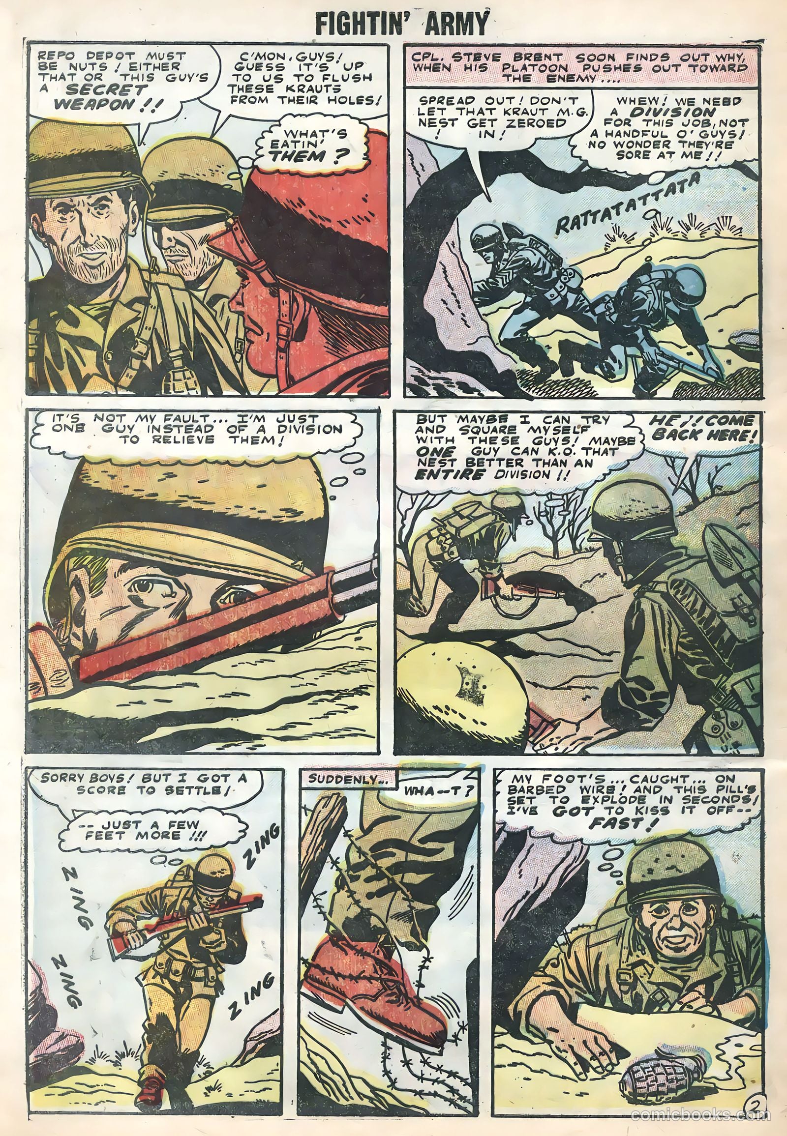 Fightin' Army #17 — page 28 of 36