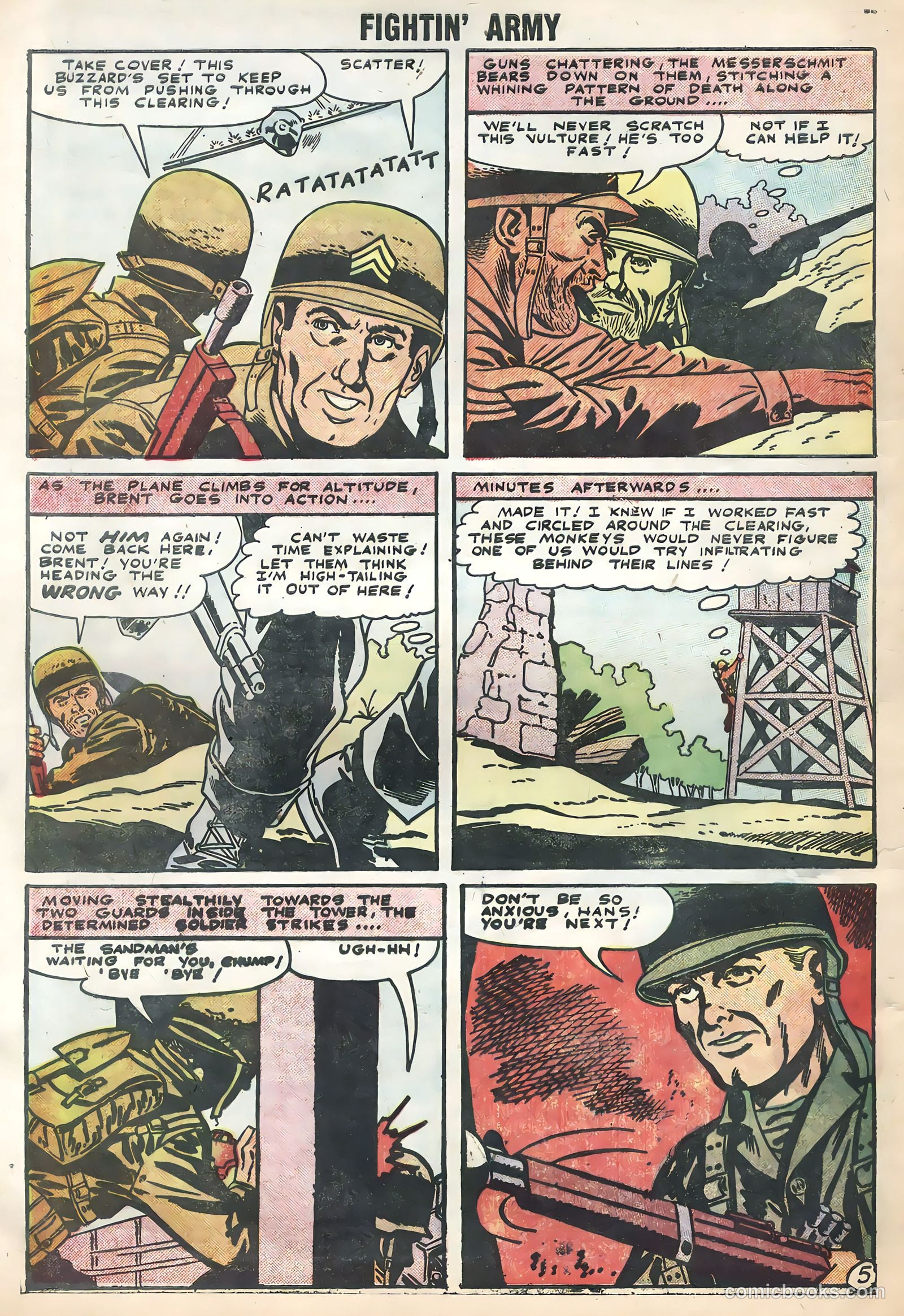 Fightin' Army #17 — page 32 of 36