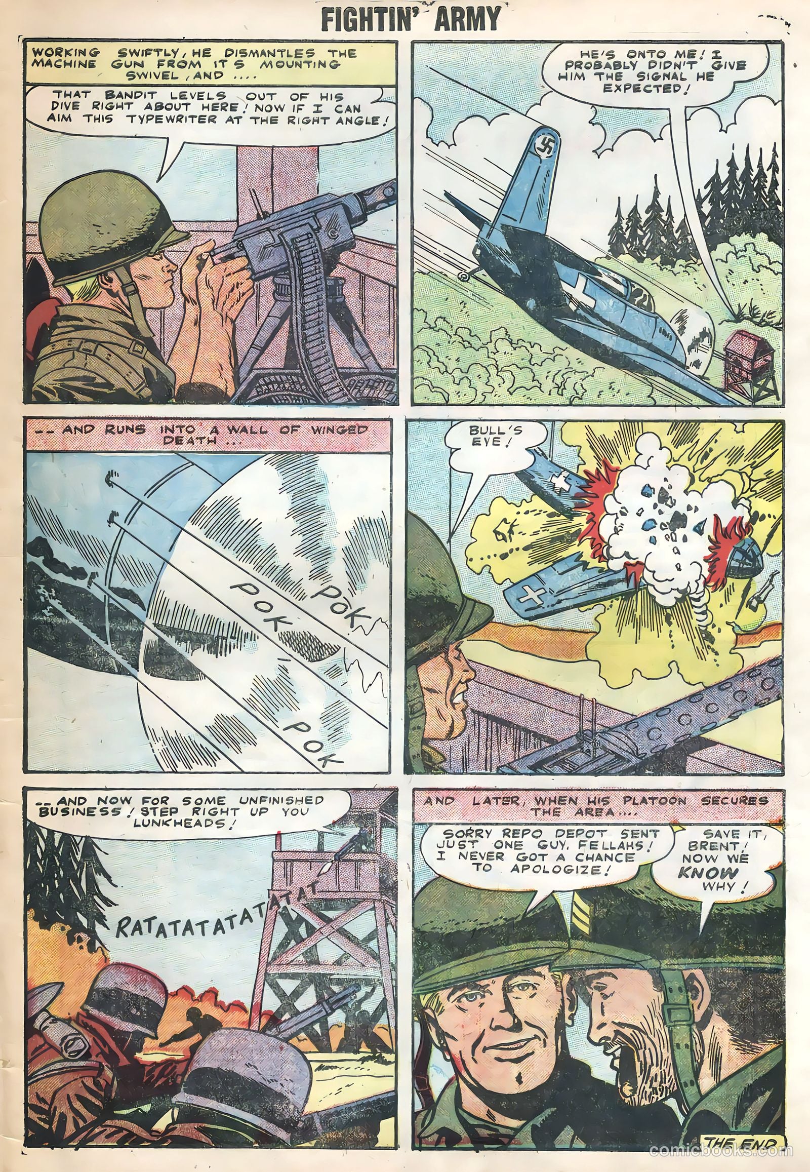 Fightin' Army #17 — page 33 of 36