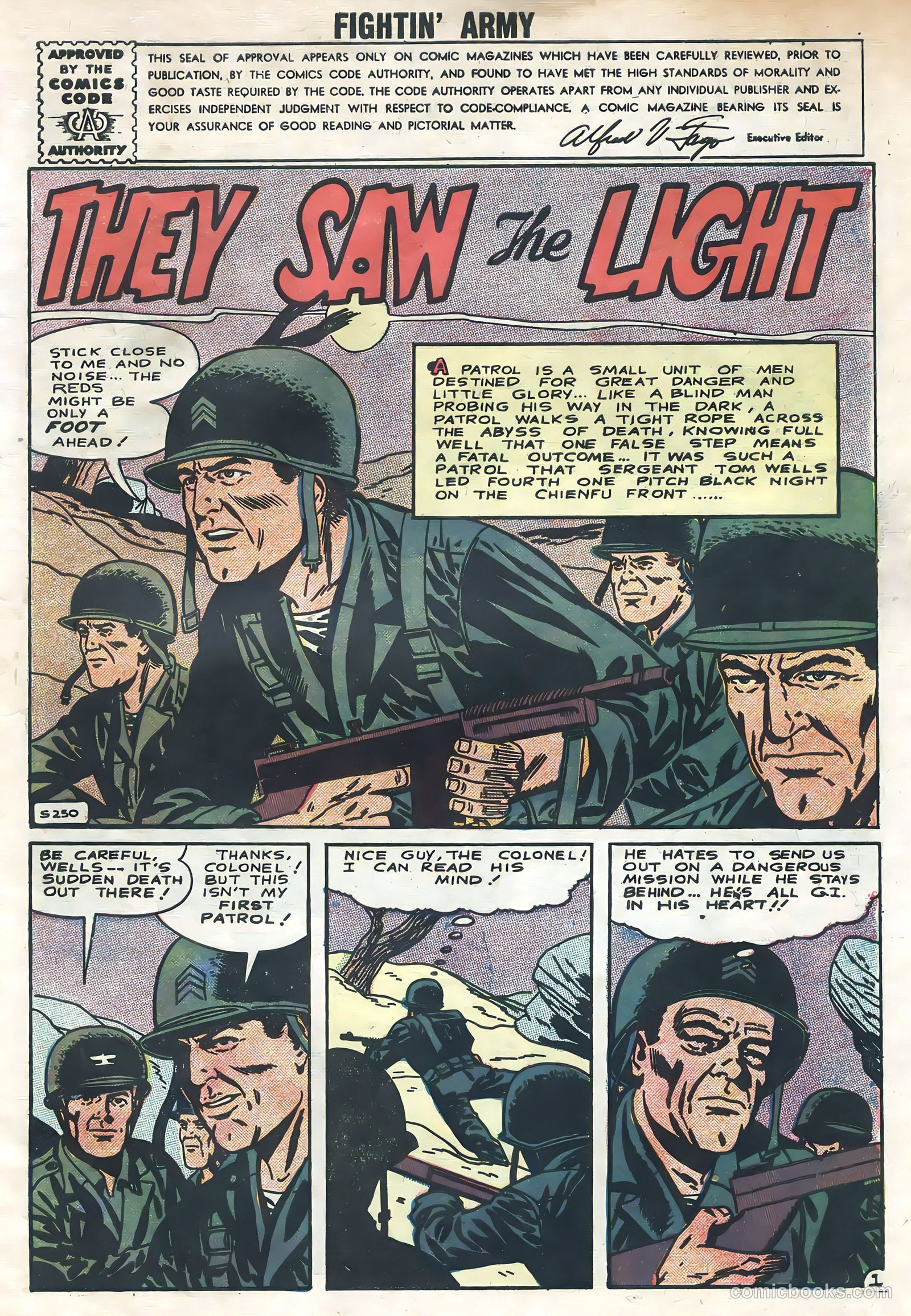 Fightin' Army #18 — page 3 of 36