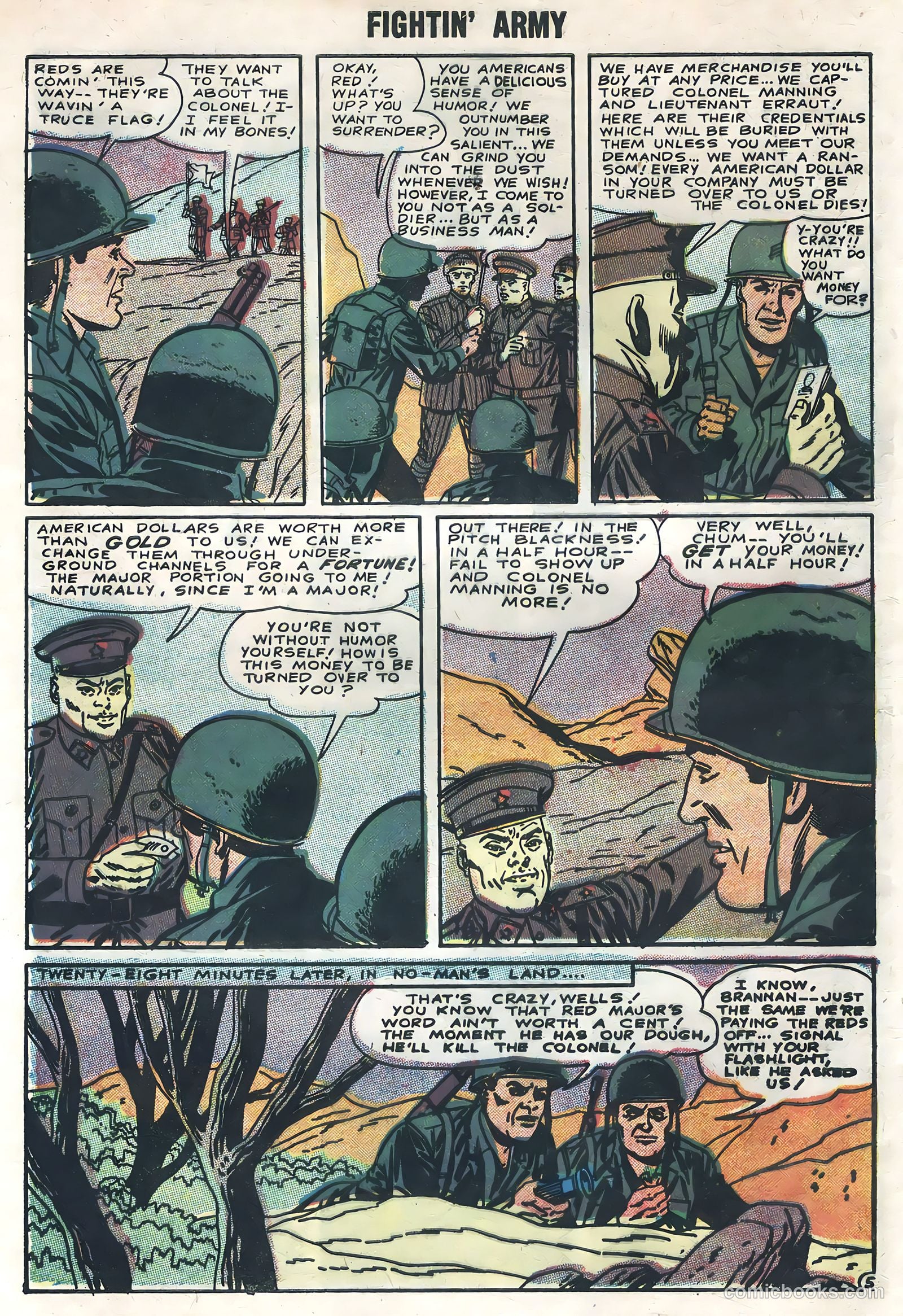Fightin' Army #18 — page 8 of 36